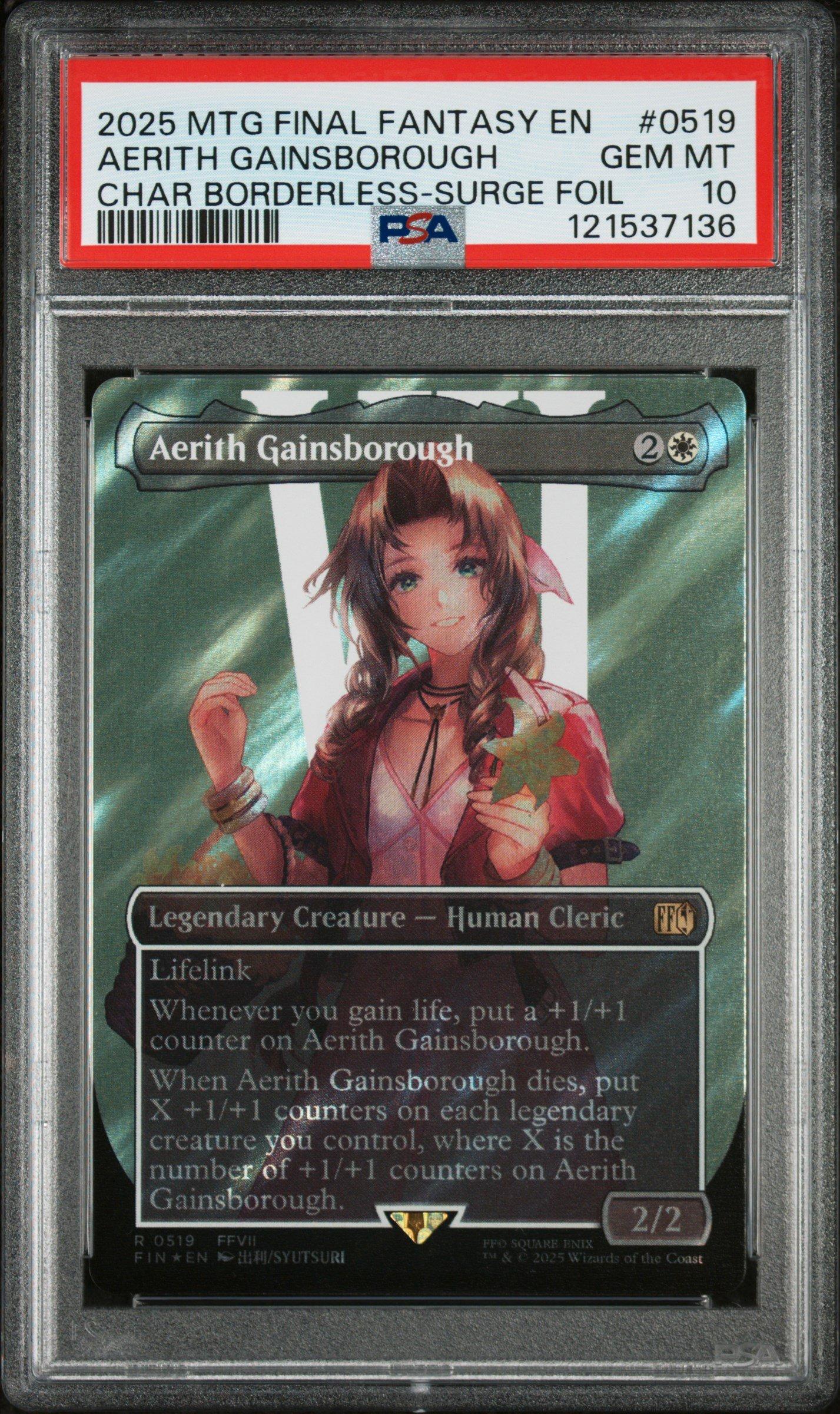 2025 Magic The Gathering Final Fantasy 0519 Aerith Gainsborough