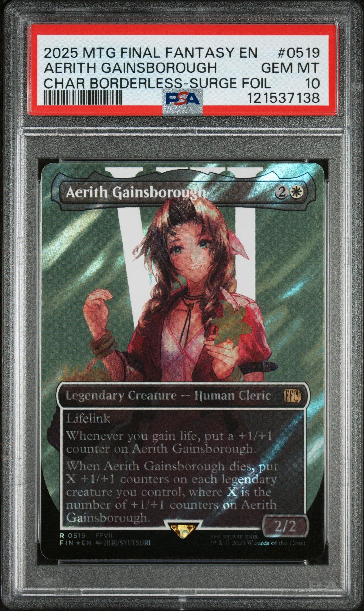 2025 Magic The Gathering Final Fantasy 0519 Aerith Gainsborough
