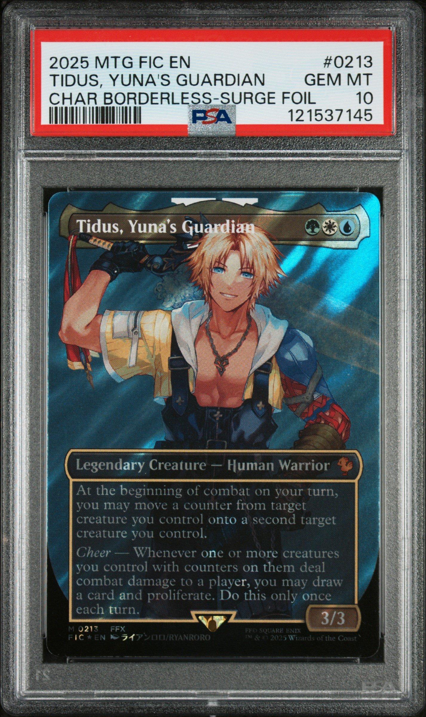 2025 Magic The Gathering Final Fantasy Commander 0213 Tidus