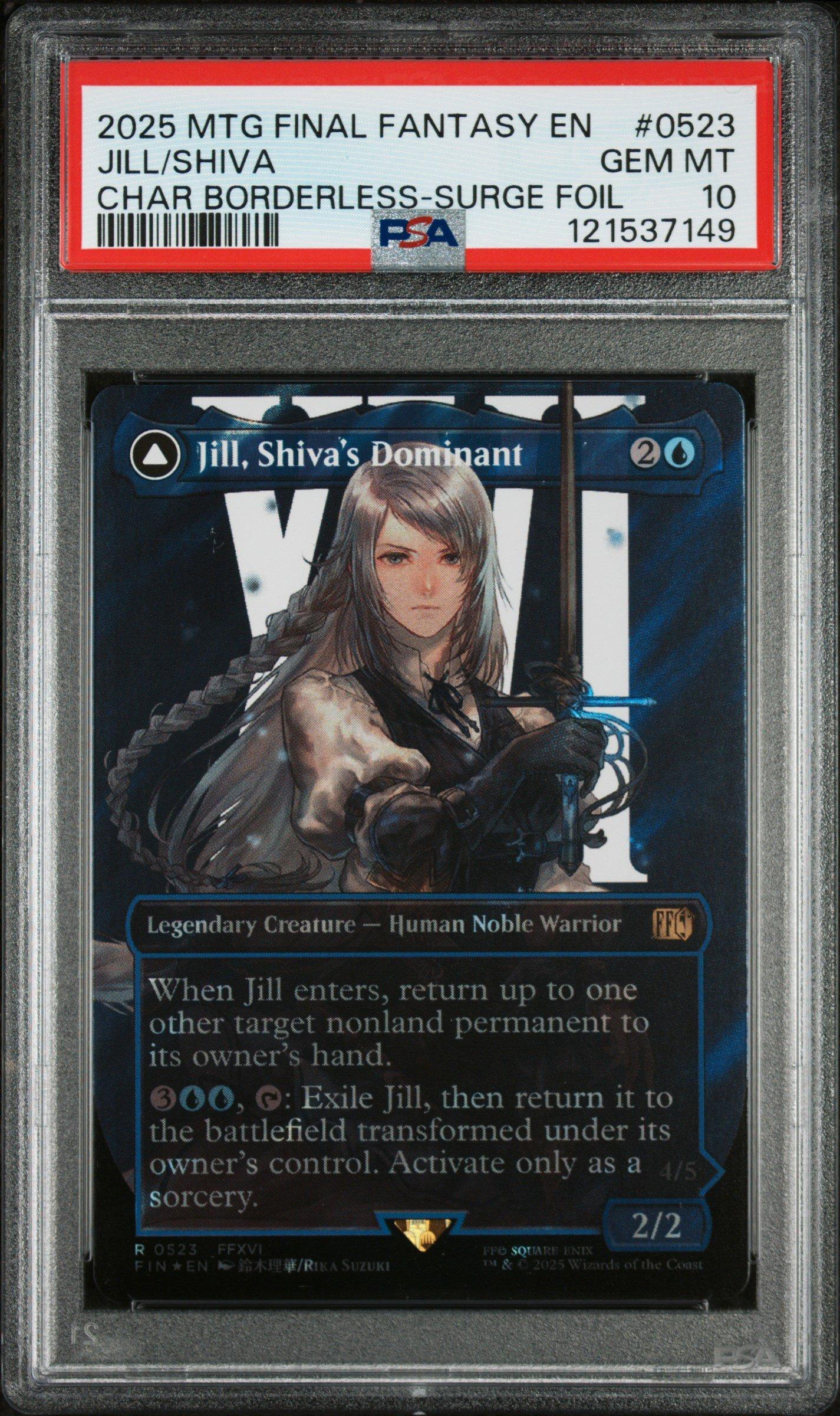 2025 Magic The Gathering Final Fantasy 0523 Jill, Shiva's Dominant