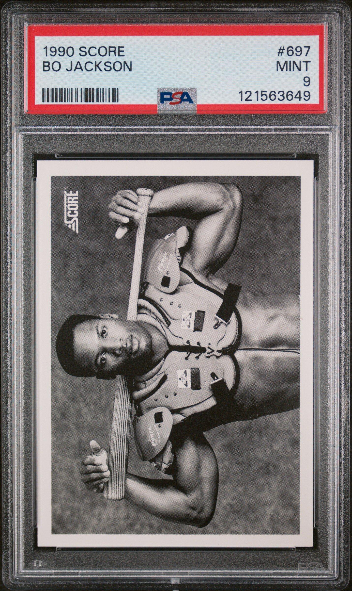 1990 Score 697 Bo Jackson PSA