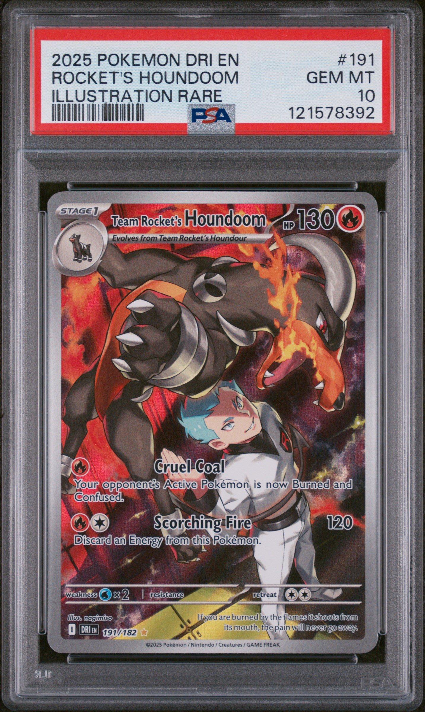 【PSA10】2025 ポケモンカード ザマゼンタ & キョジオーン 2025 Pokemon Dri En-destined Rivals 201 Zamazenta Illustration