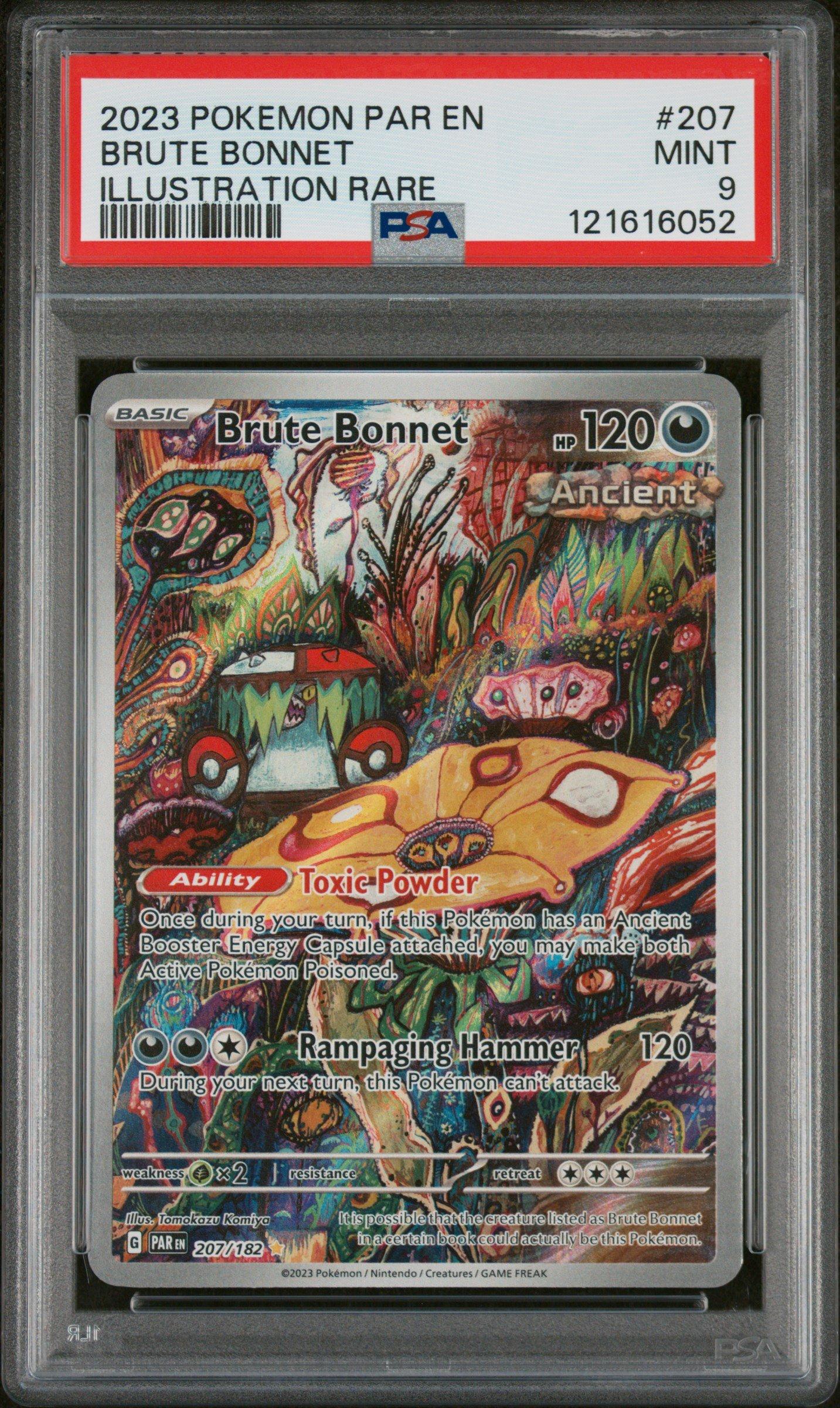 2023 Pokemon Par En-paradox Rift 207 Brute Bonnet