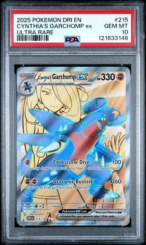2025 Pokemon Dri En-destined Rivals 232 Cynthia's Garchomp