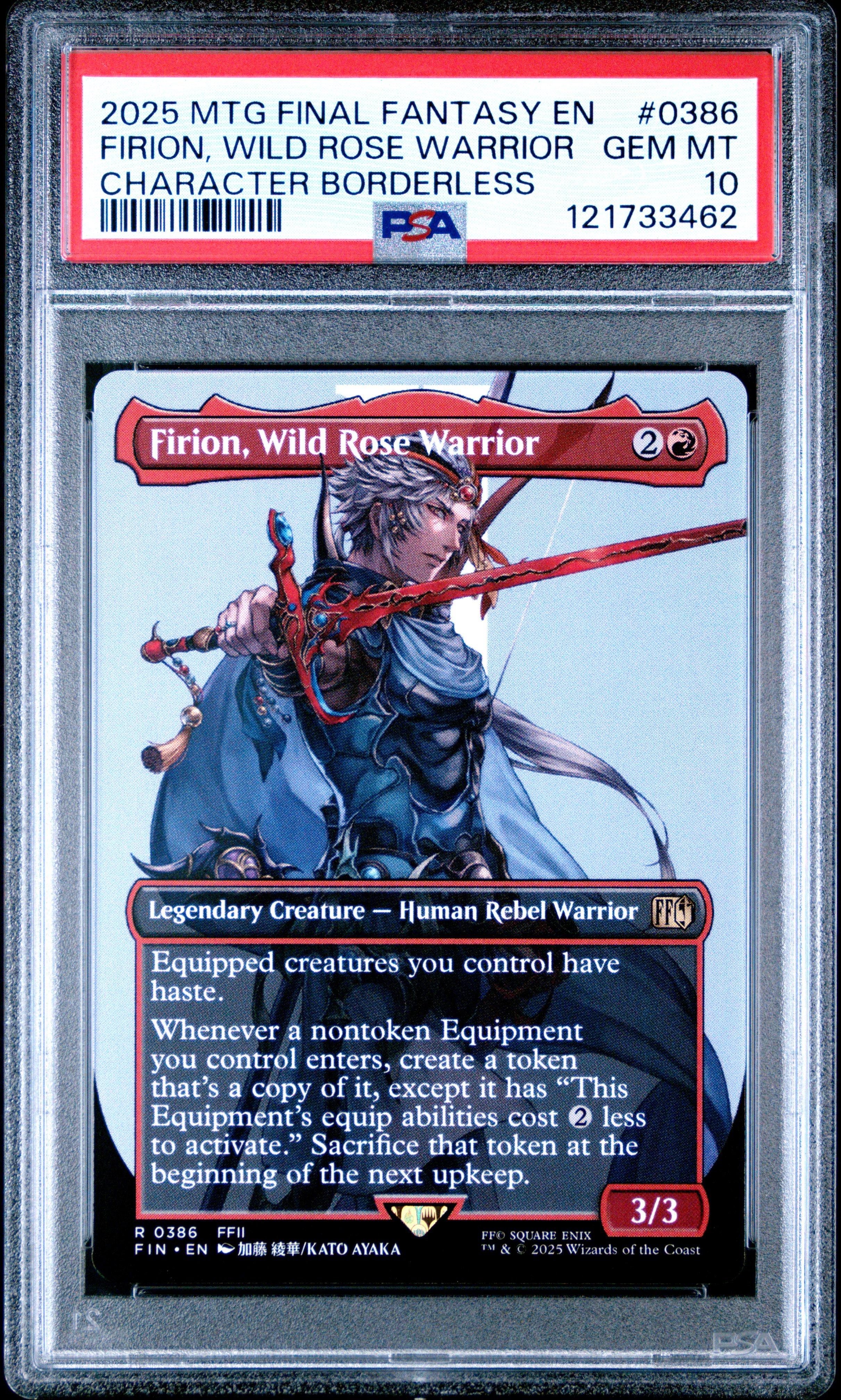 2025 Magic The Gathering Final Fantasy 0386 Firion, Wild Rose