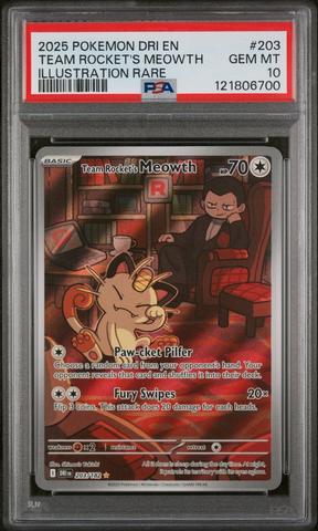 ポケモンカードゲーム MEOWTH START DECK/ROCKET'S PSA10 PSA10 ポケモンカード Meowth #192 ニャース ar プロモ 話題 PSA10