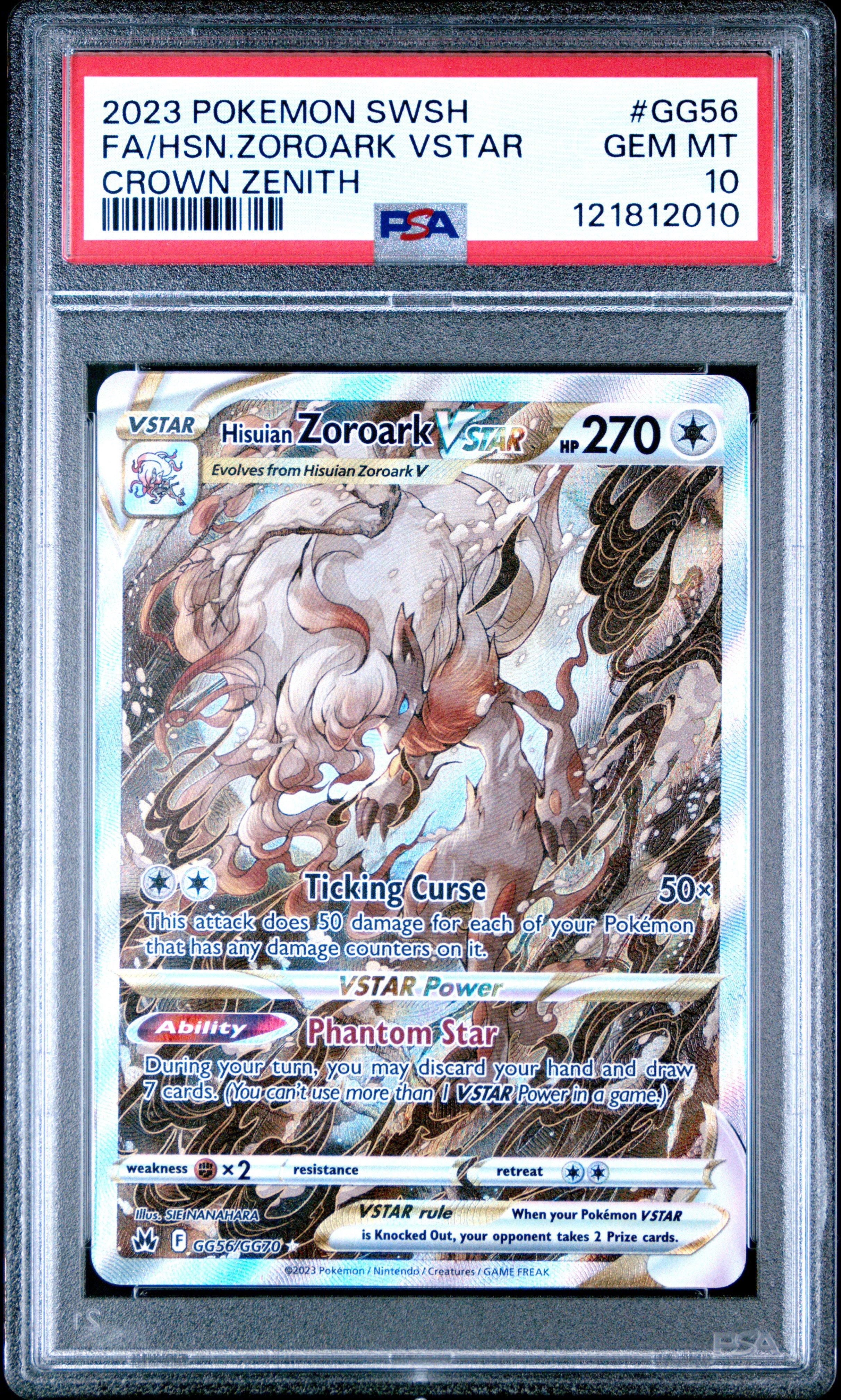 2023 Pokemon Sword And Shield Crown Zenith Gg56 Full Art/hisuian