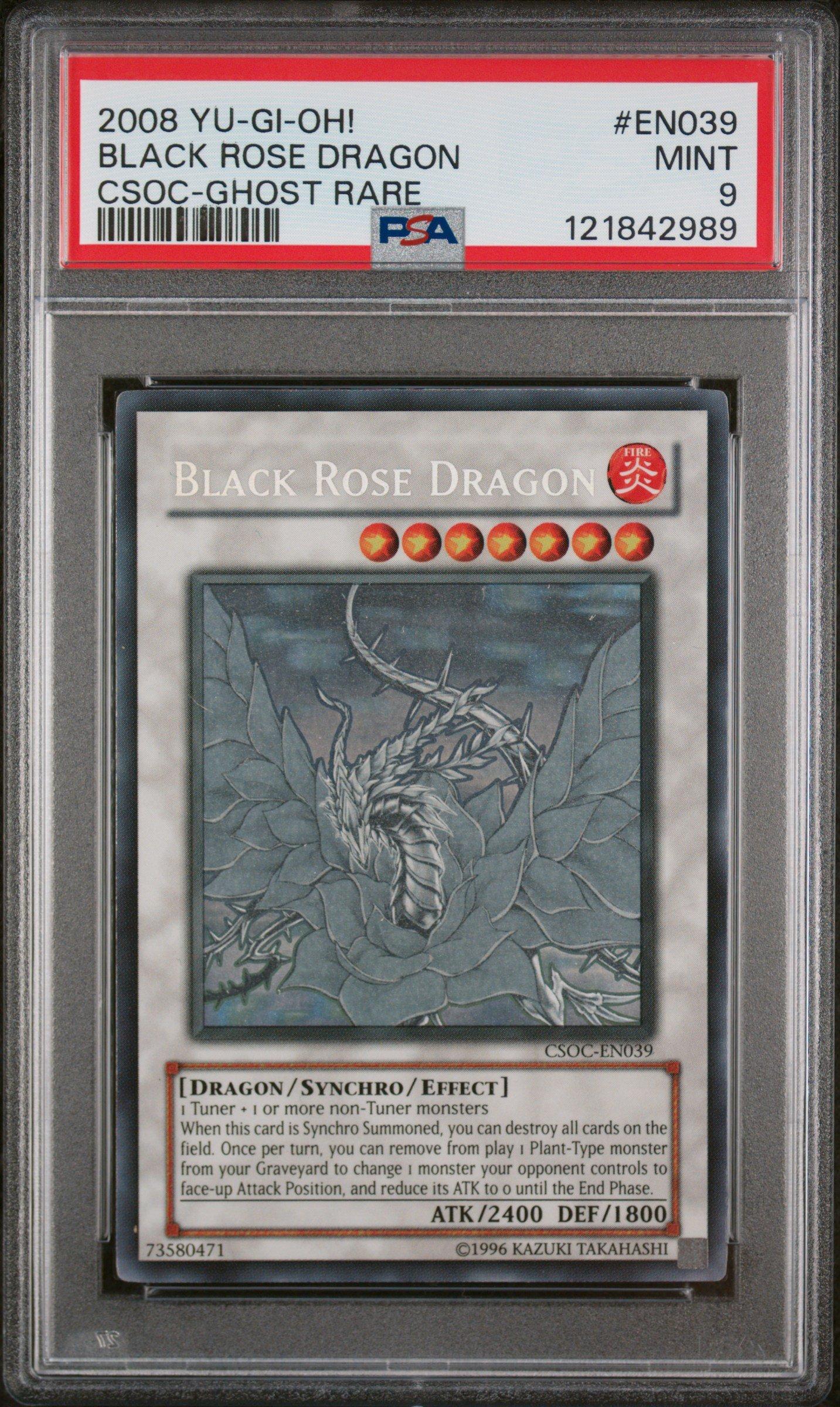 2008 Yu-gi-oh! Csoc-crossroads Of Chaos En039 Black Rose Dragon