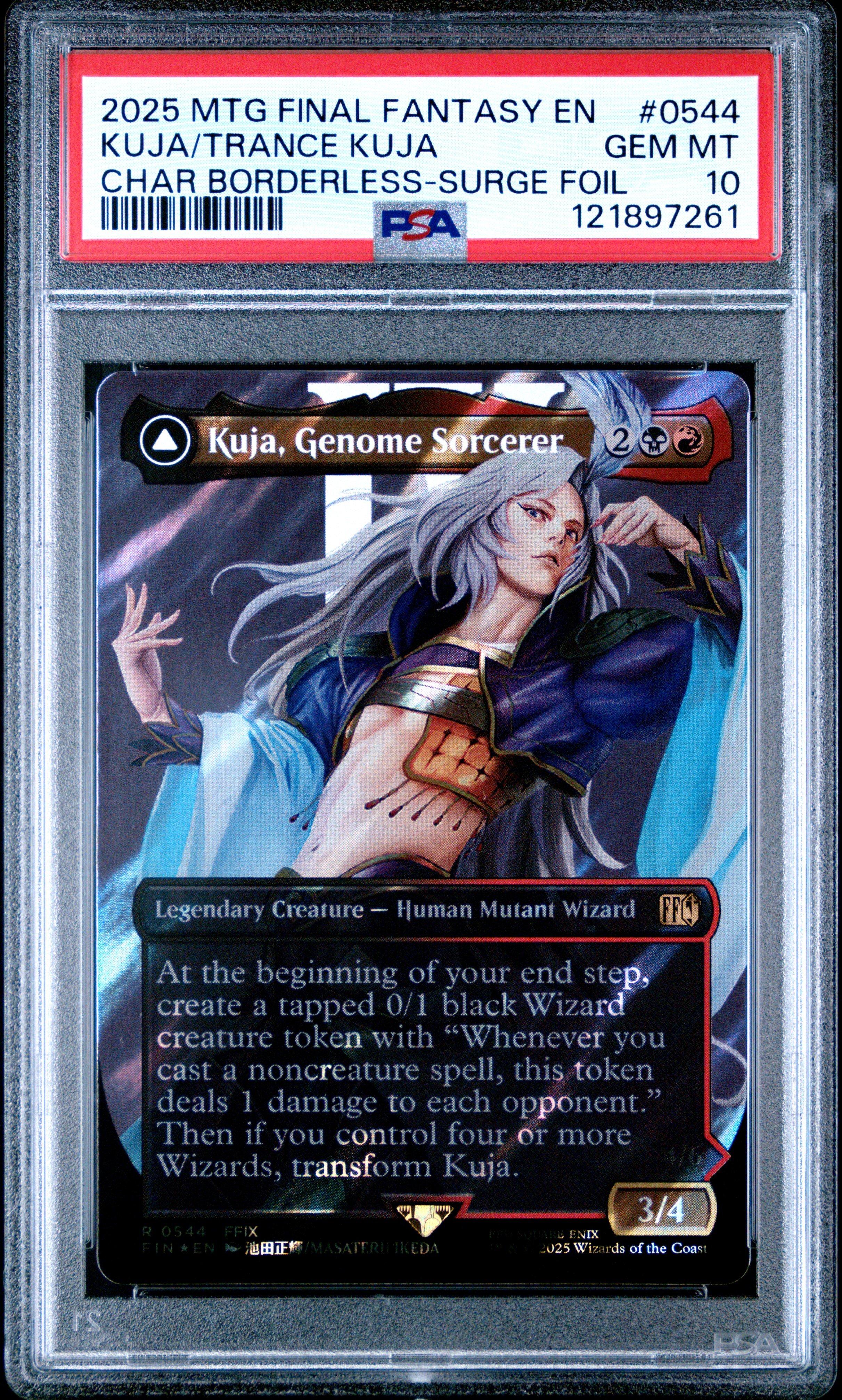 2025 Magic The Gathering Final Fantasy 0544 Kuja, Genome Sorcerer