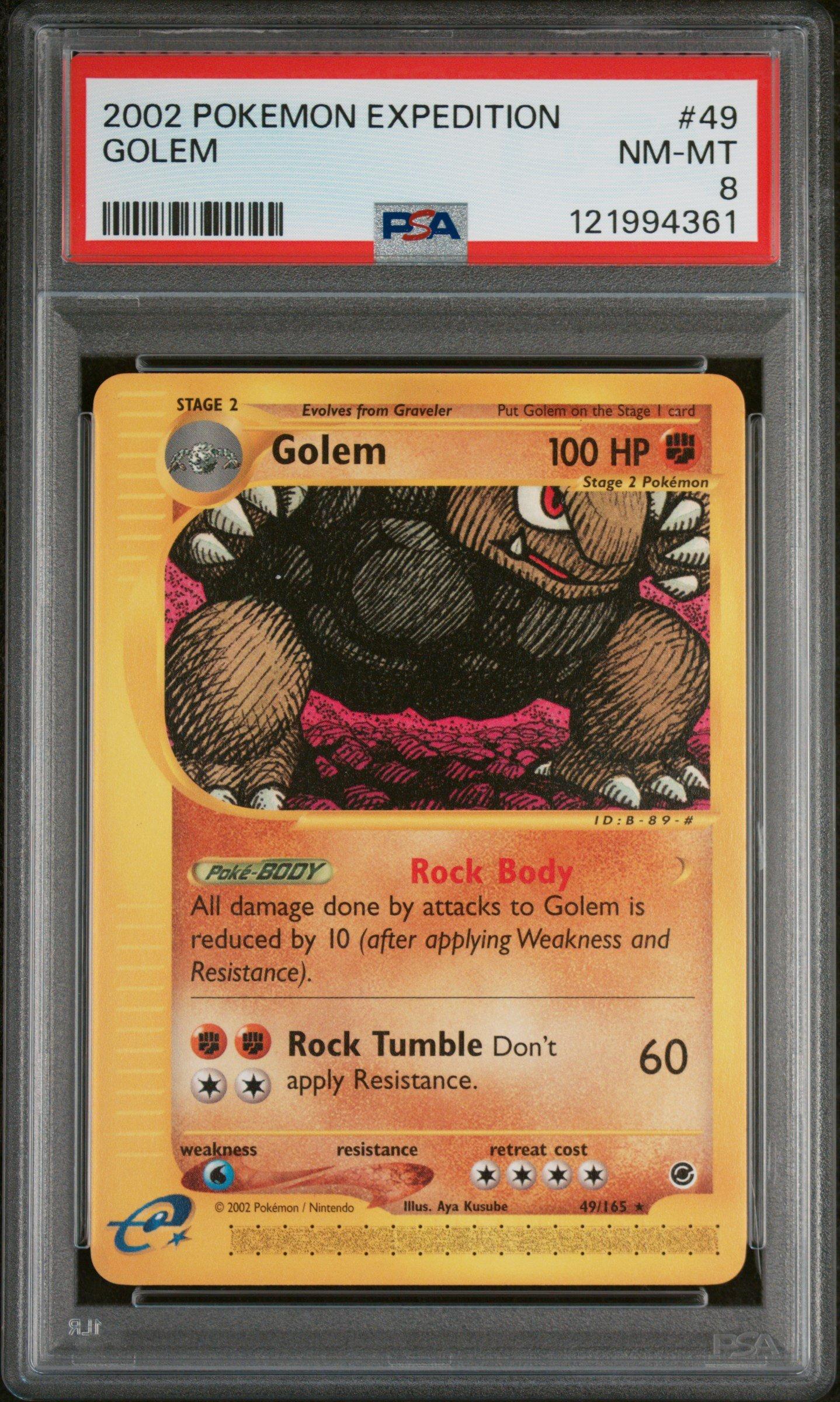 all golem pokemon cards Amazon.com: Golem ex 076/165 - Pokemon 151 - Double Rare - Evolution 3 Card  Set