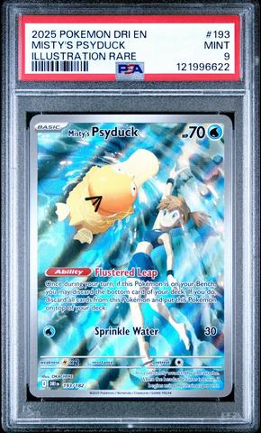 2025 Pokemon Dri En-destined Rivals 193 Misty's Psyduck