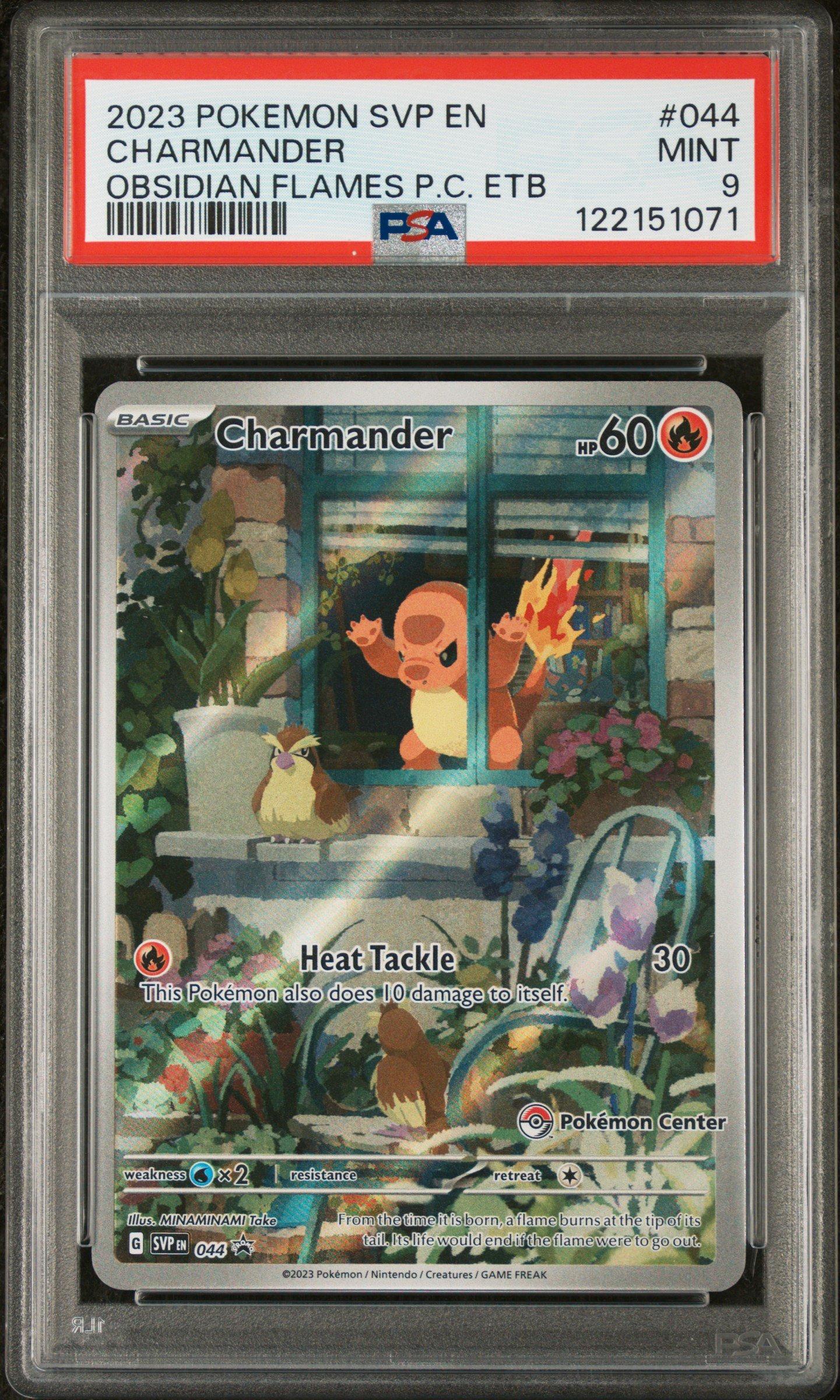 charmander pokemon center promo card - 060/SV-P - SV-P Promotional Cards Fire / 60 / Basic Attack 1 Charmander (Pokemon Center) SV: Scarlet