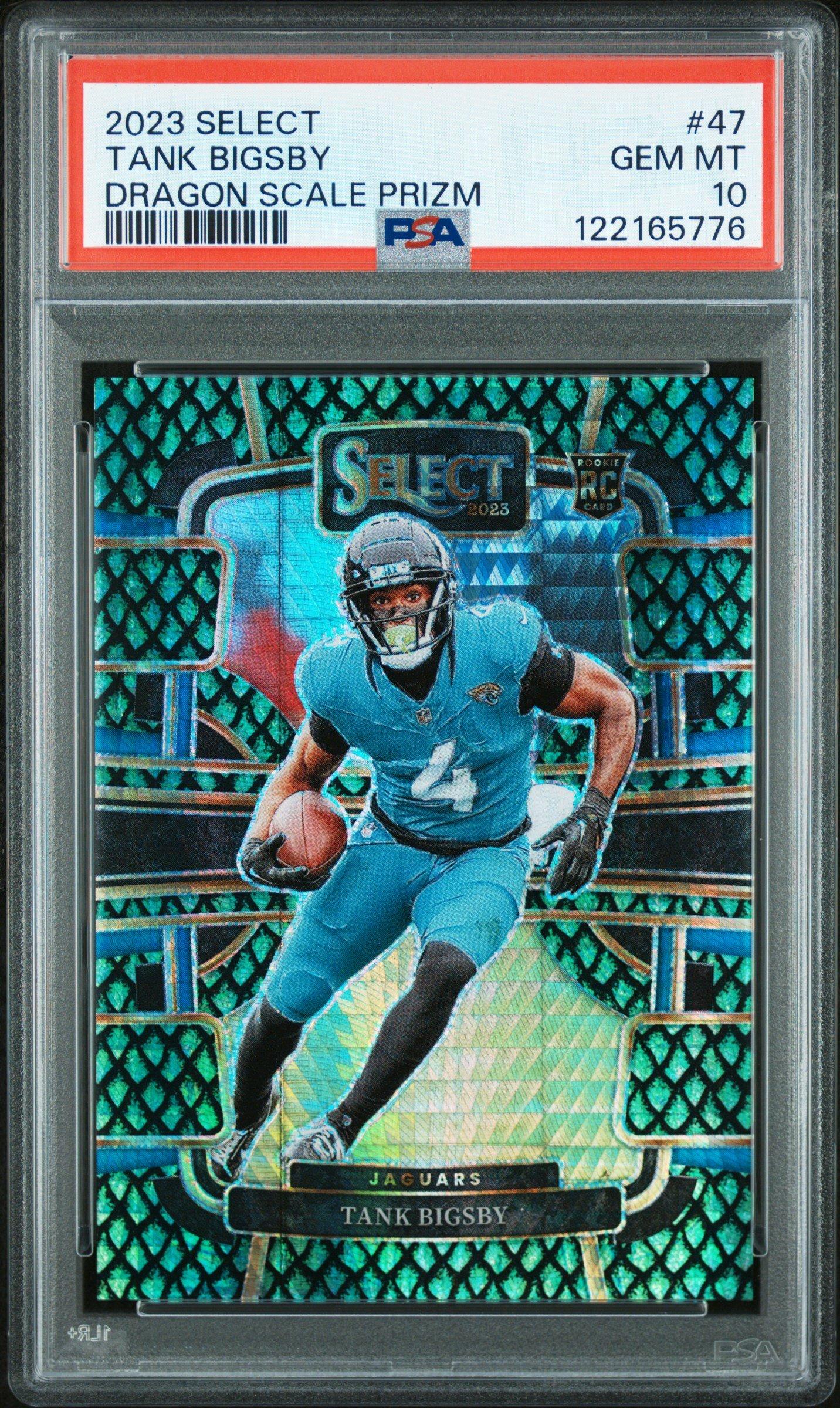 2023 Panini Select 47 Tank Bigsby Dragon Scale Prizm PSA 10 Graded