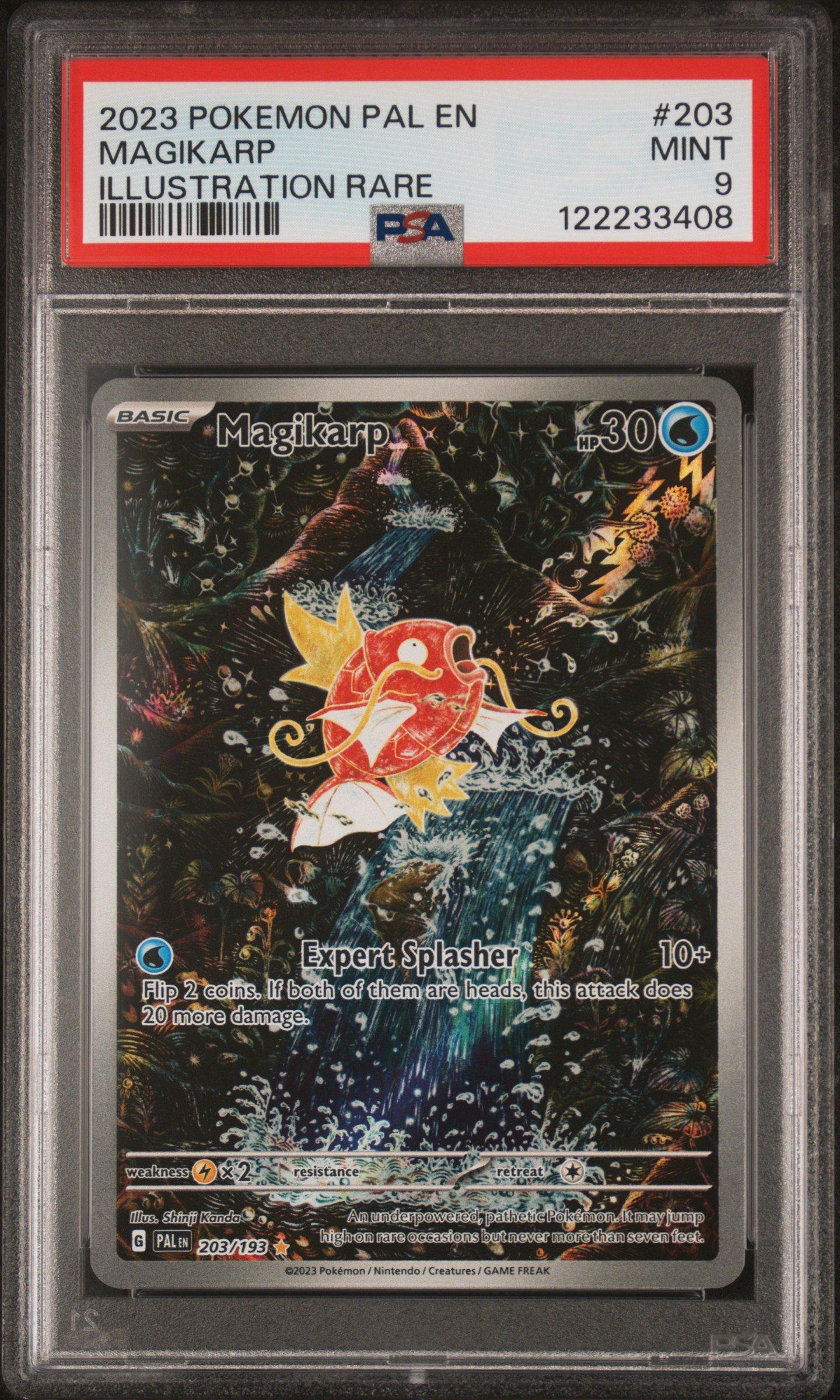 2023 Pokemon Pal En-paldea Evolved 203 Magikarp Illustration Rare