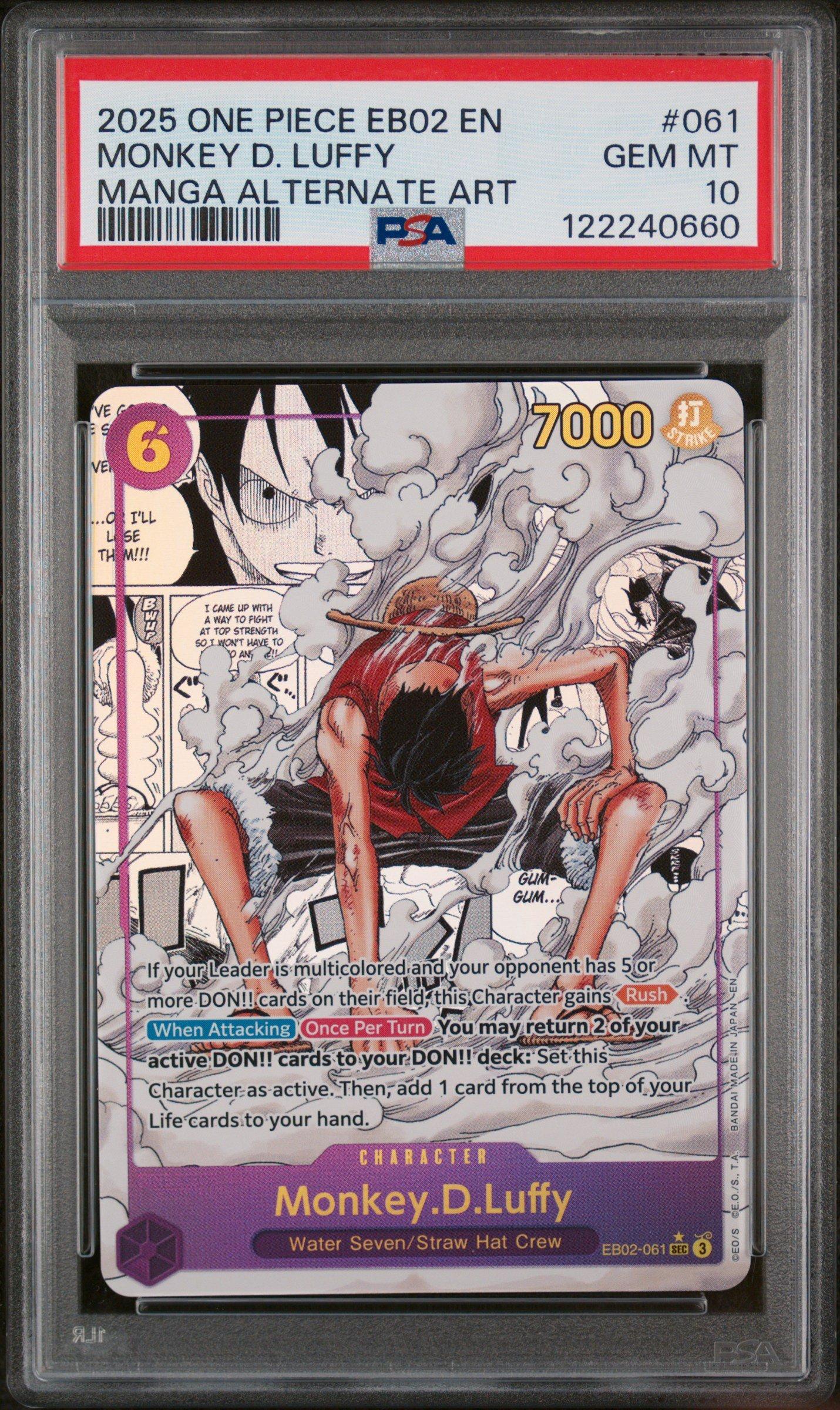 2025 One Piece Eb02-extra Booster -anime 25th Collection- 061