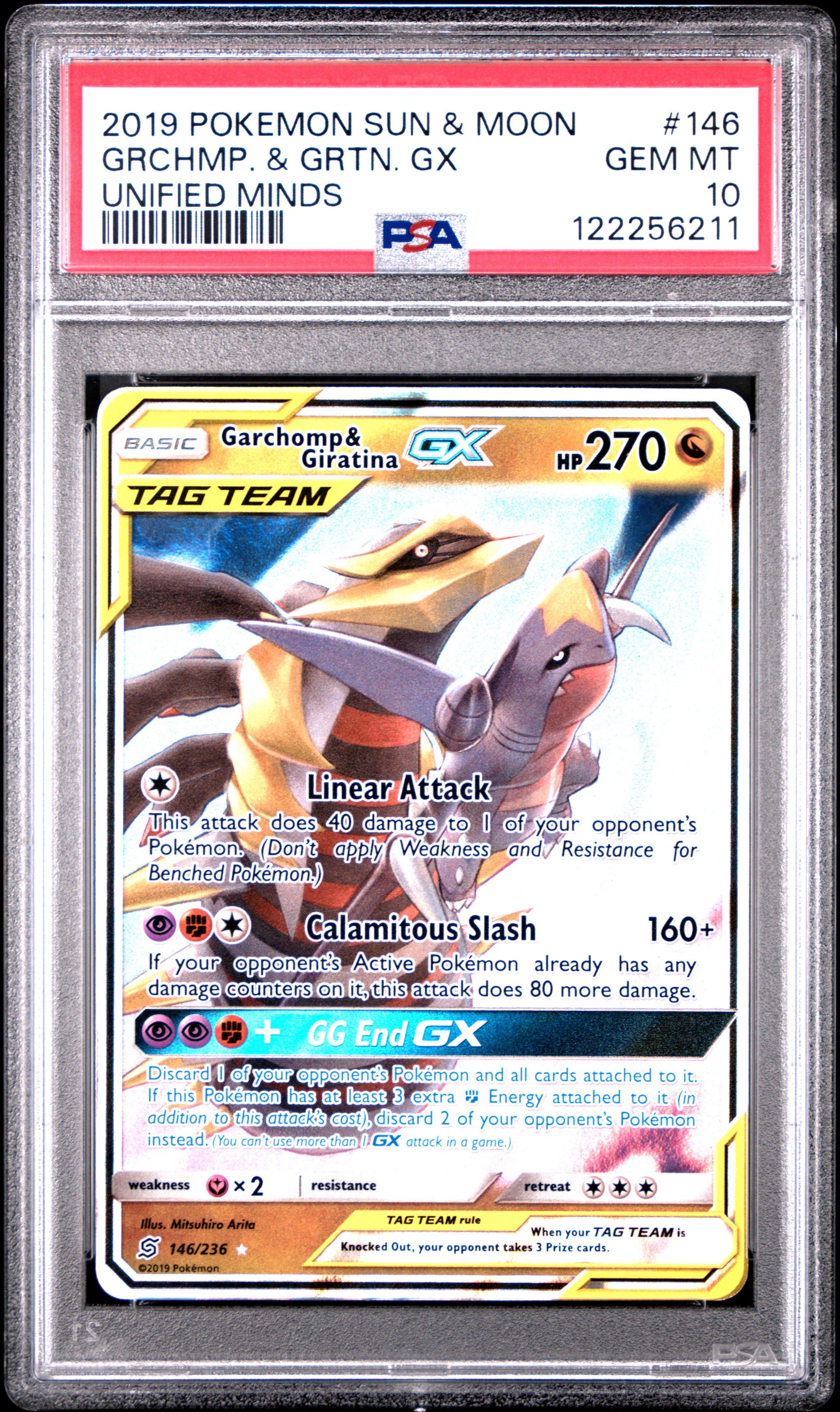 giratina gx pokemon card Sun & Moon Promos - Garchomp & Tag Team - SM193 SM Promos Singles Garchomp & Giratina GX -