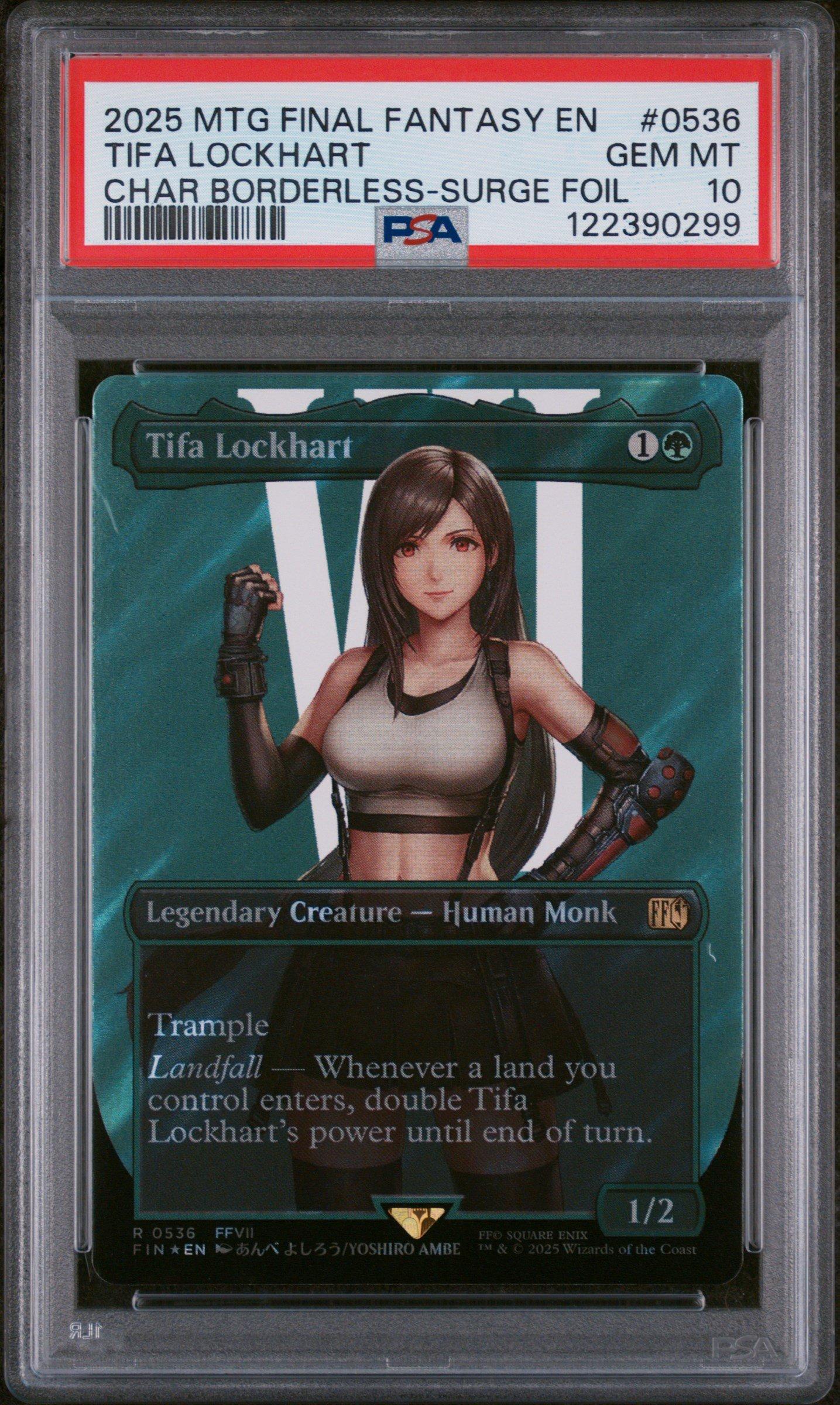 2025 Magic The Gathering Final Fantasy 0536 Tifa Lockhart