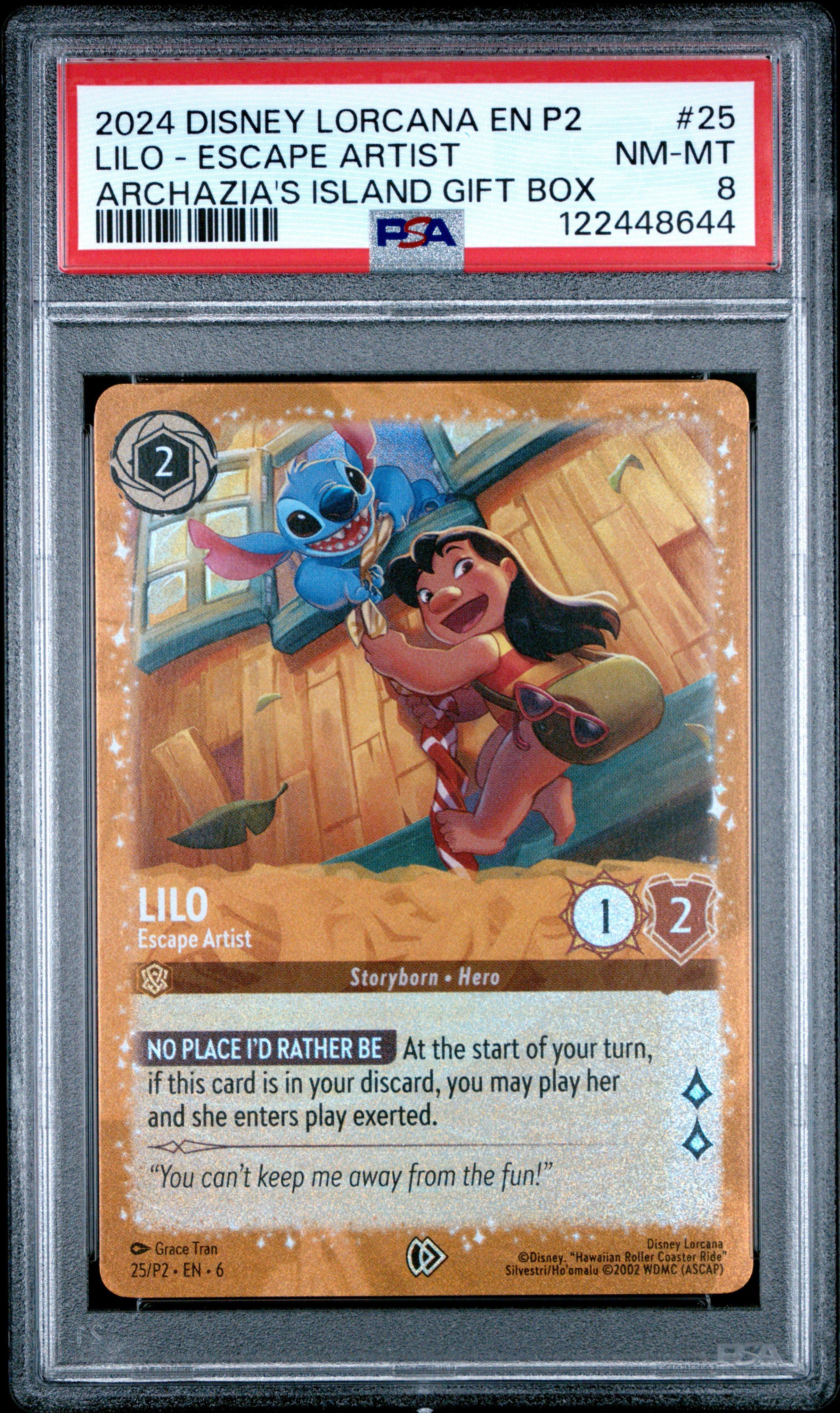 lorcana lilo card Disney the first time this character would take damage New Disney Lorcana Artwork!, My