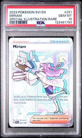 2023 Pokemon Svi En-scarlet & Violet 251 Miriam Special