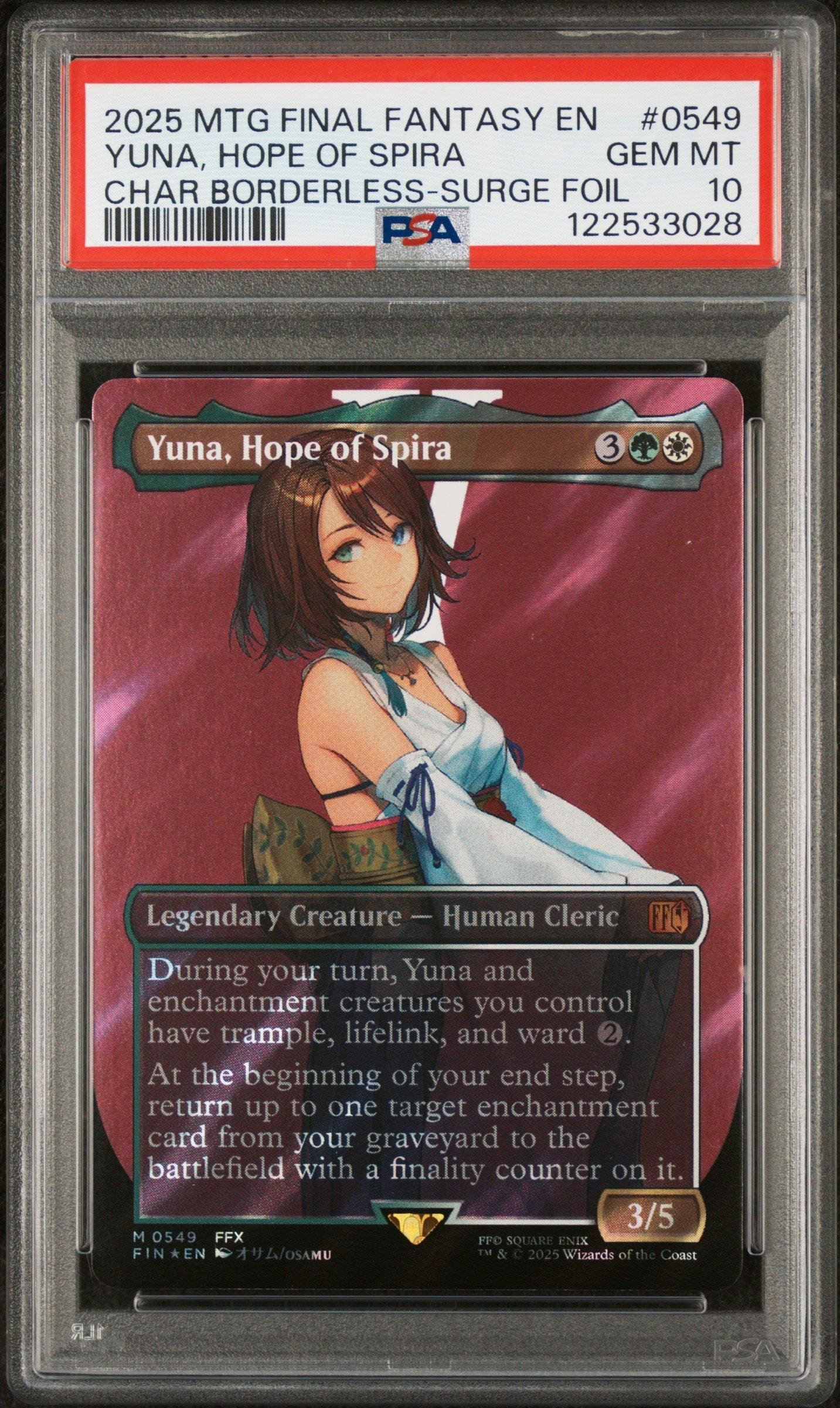2025 Magic The Gathering Final Fantasy 0549 Yuna