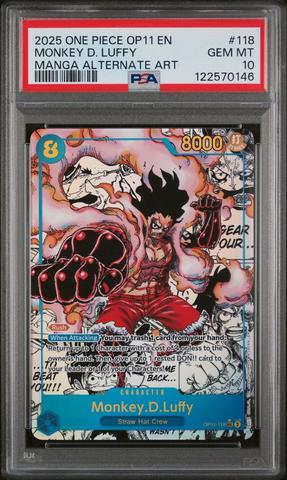 2025 One Piece Op11-a Fist Of Divine Speed 080 Gear Two
