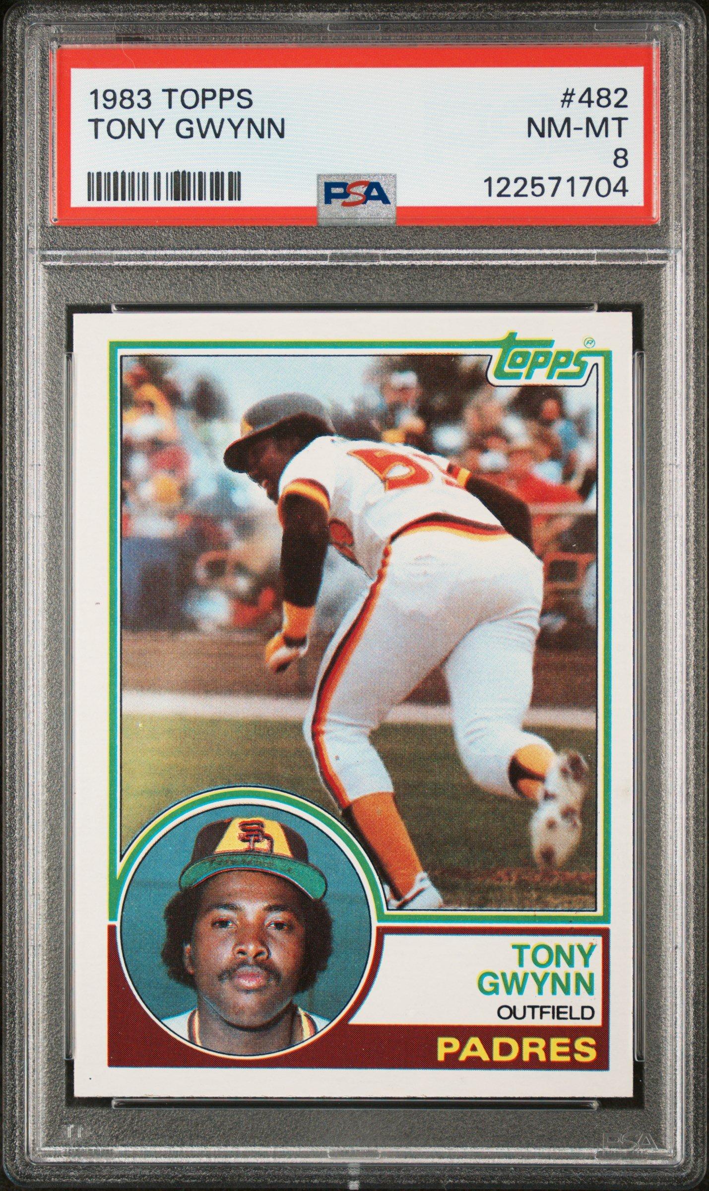 1983 Topps 482 Tony Gwynn PSA