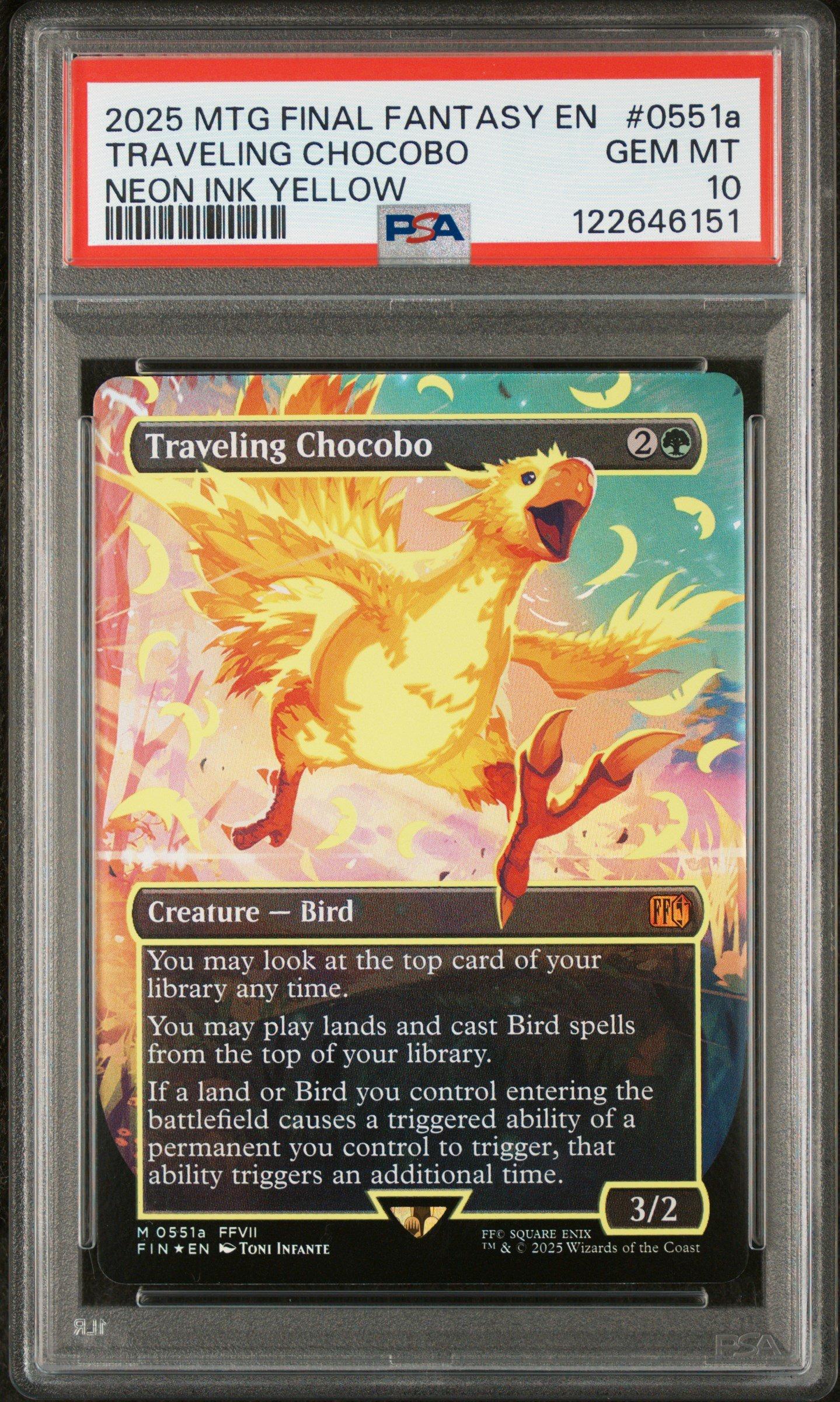 2025 Magic The Gathering Final Fantasy 0551a Traveling Chocobo
