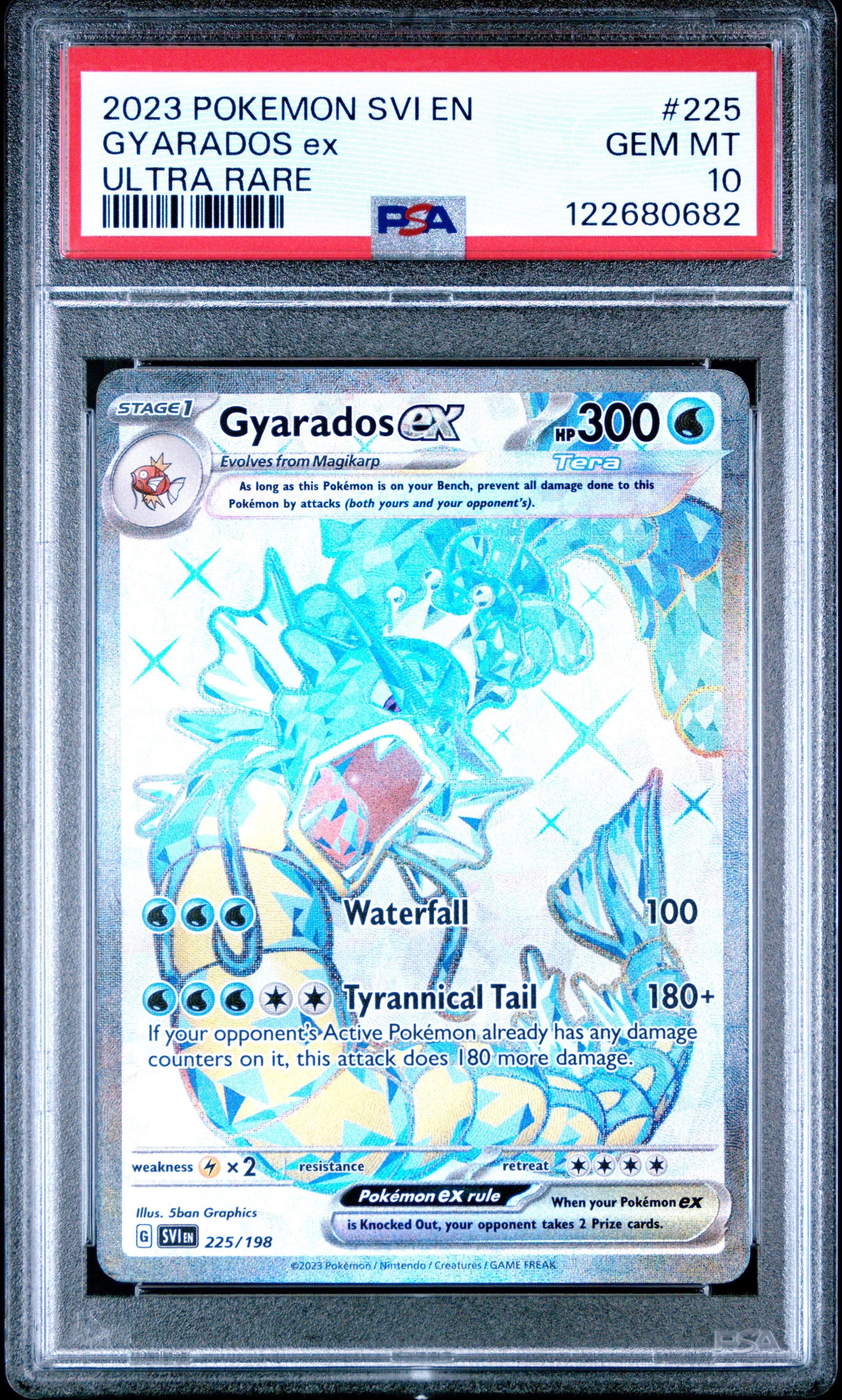 2023 Pokemon Svi En-scarlet & Violet 225 Gyarados Ex Ultra Rare