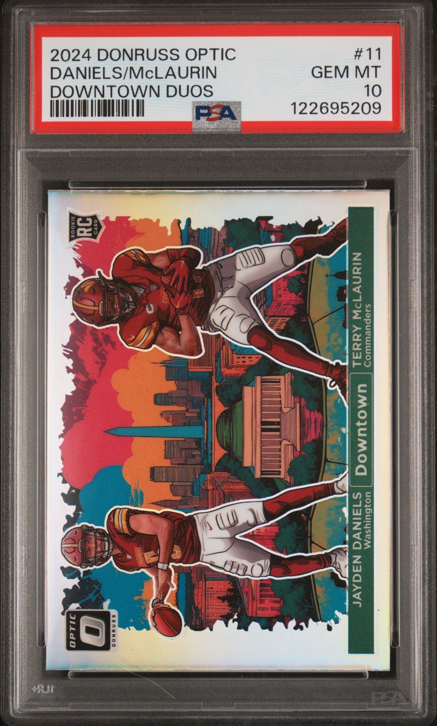 2024 Panini Donruss Optic Downtown Duos 11 Terry Mclaurin/jayden