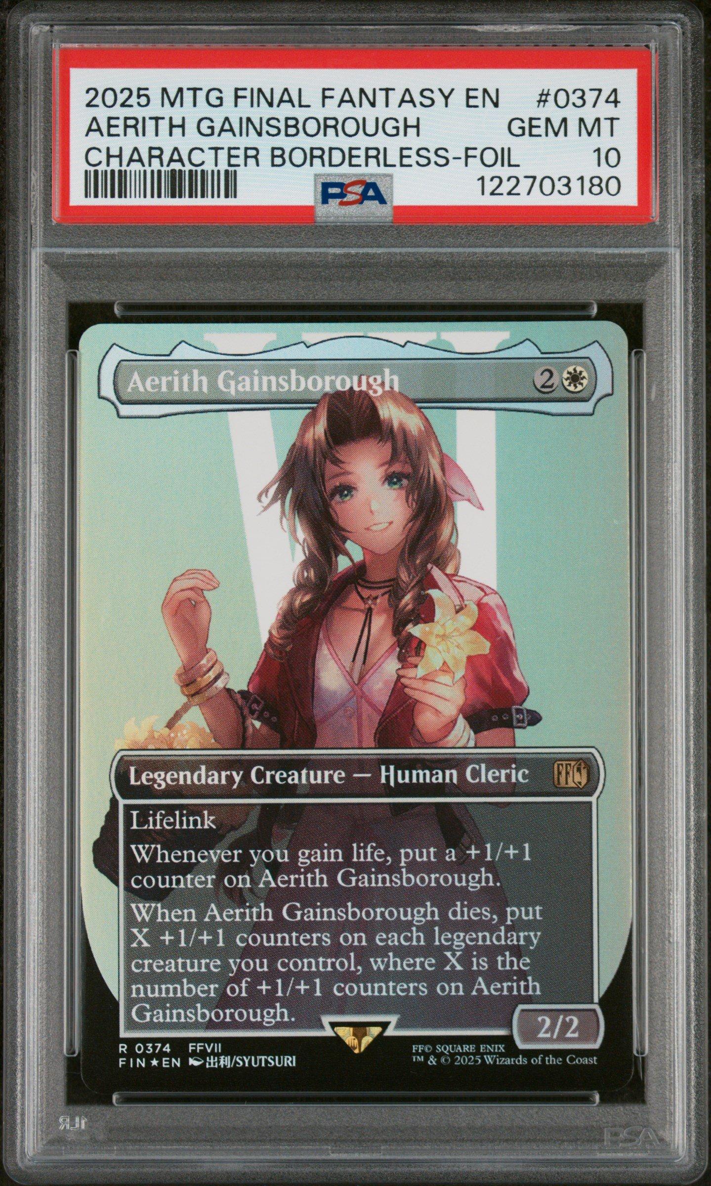 2025 Magic The Gathering Final Fantasy 0374 Aerith Gainsborough