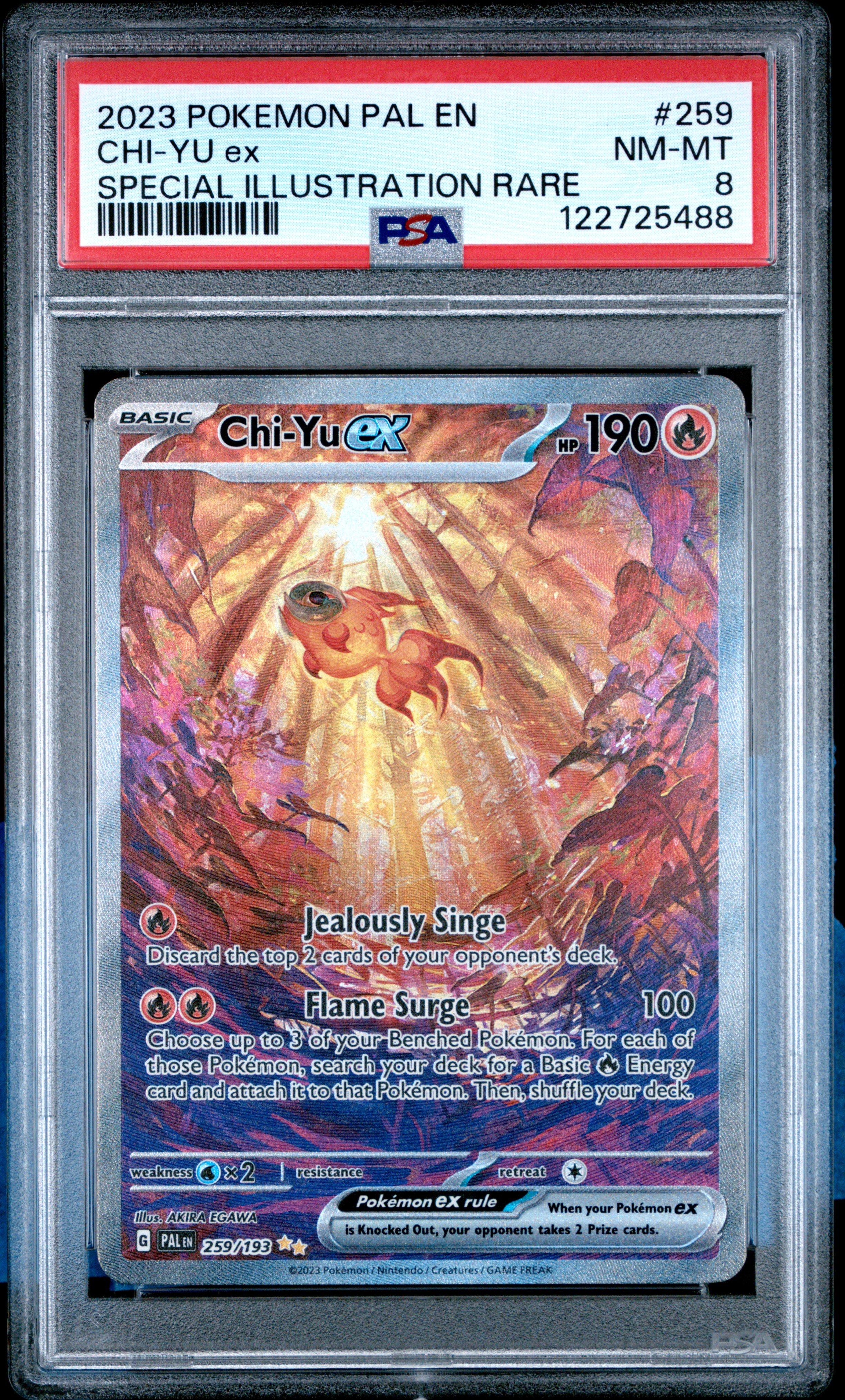 yu✴︎ 2023 Pokemon Pal En-paldea Evolved 259 Chi-yu Ex Special