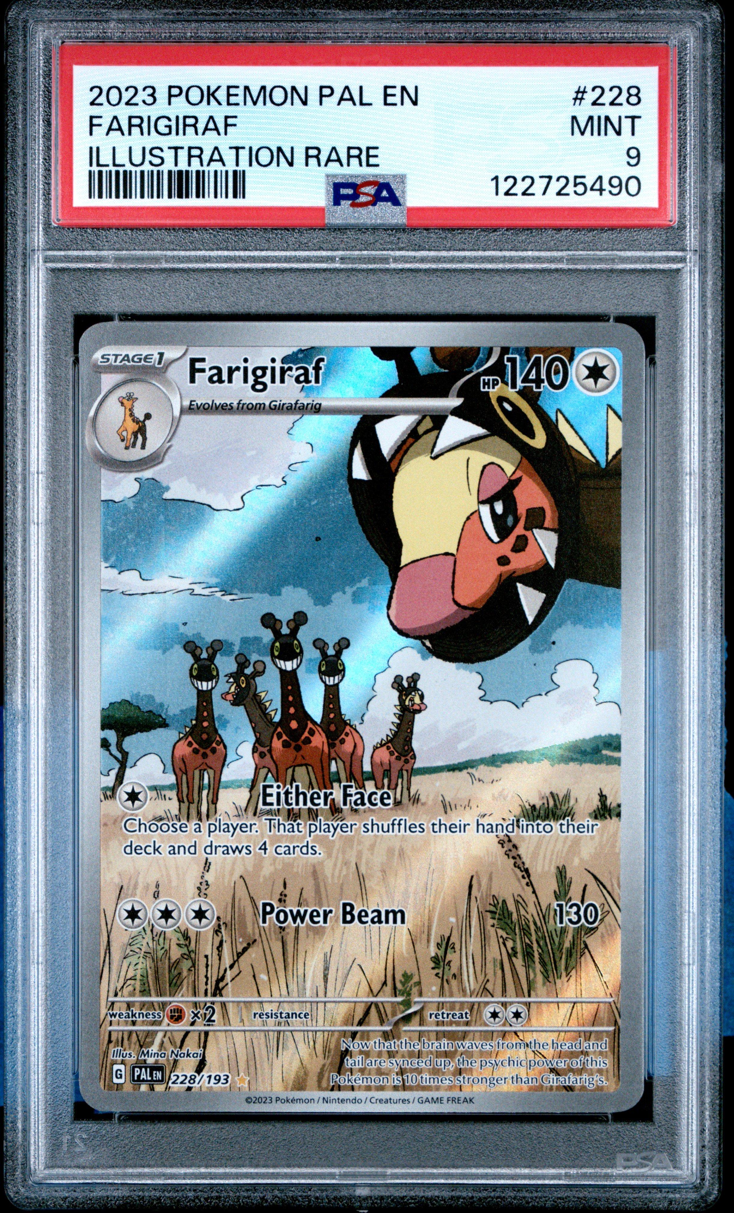 farigiraf pokemon card Farigiraf 84