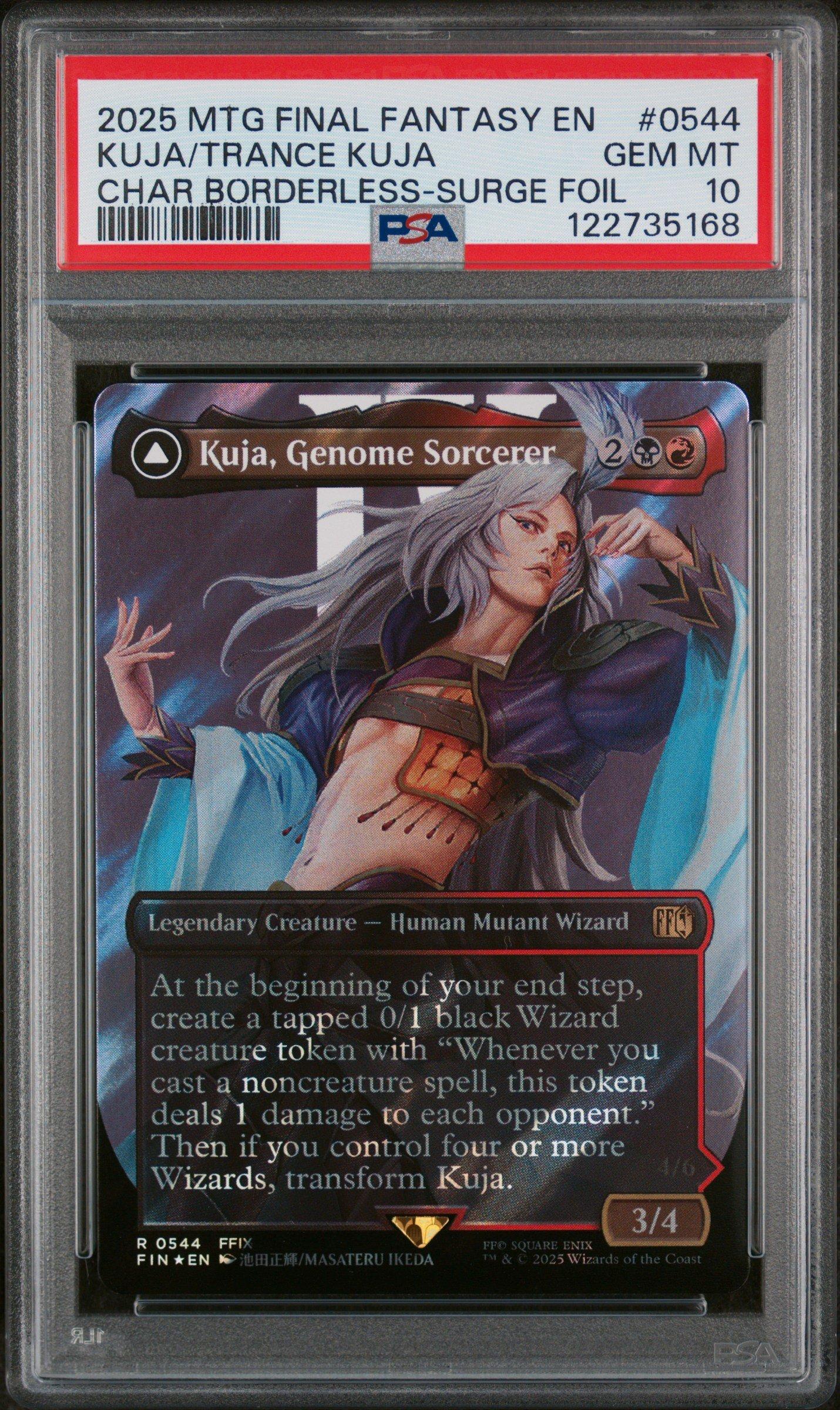 2025 Magic The Gathering Final Fantasy 0544 Kuja, Genome Sorcerer