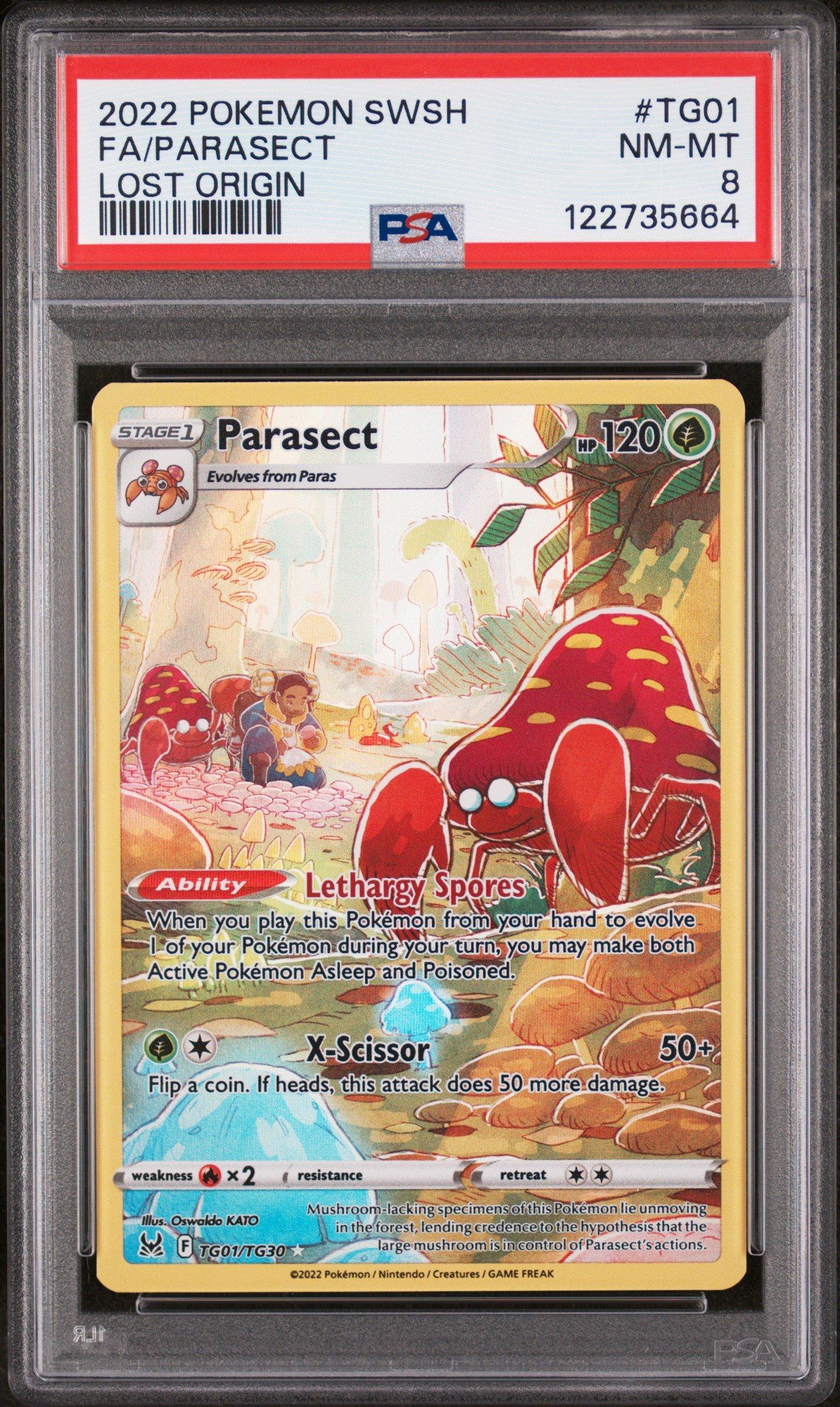 pokemon parasect card - SWSH11: Lost Origin Trainer Gallery [ULTRA RARE] When you play this card from your hand to evolve one of your Pokemon 2022 Pokemon Sword & Shield