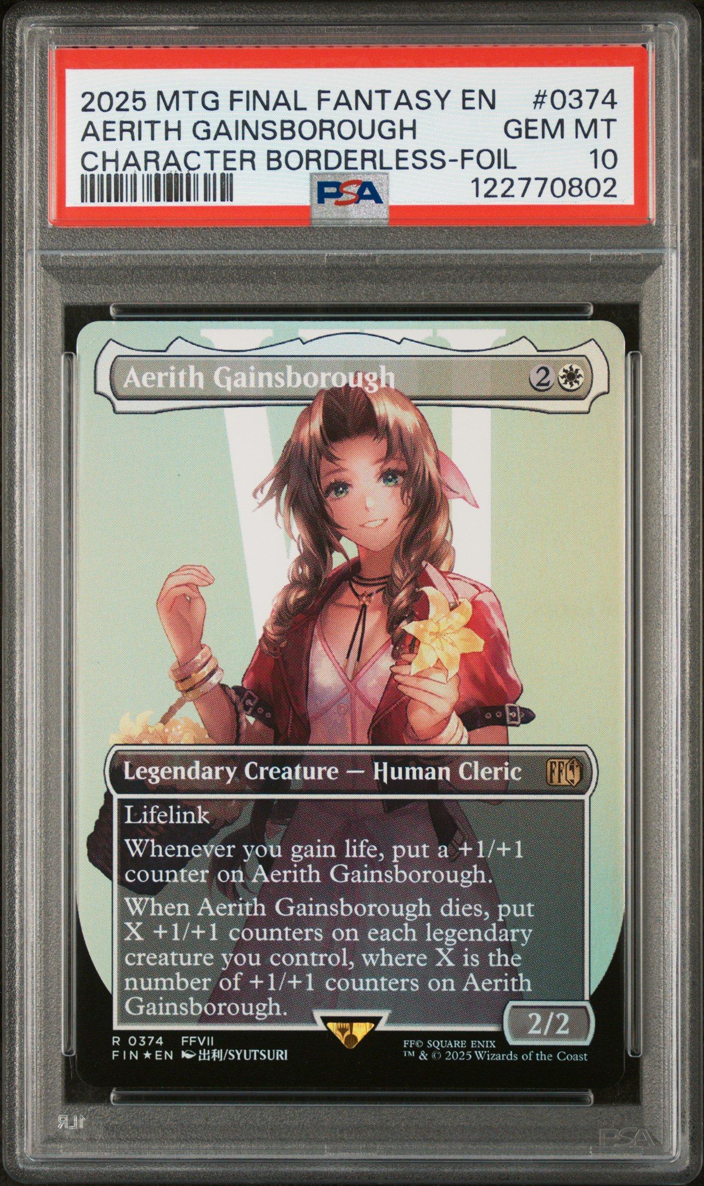 aerith gainsborough mtg card Amazon.com: ZLCA MTG Deck Box with Commander Window Display, Trading Card  Storage Box Holds 100 Double-Sleeved Cards Suitable for  TCG/CCG/PTCG/EDH/Magic/Sport Cards (Black&Green) : Toys & Games