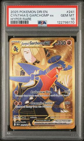 2025 Pokemon Dri En-destined Rivals 232 Cynthia's Garchomp