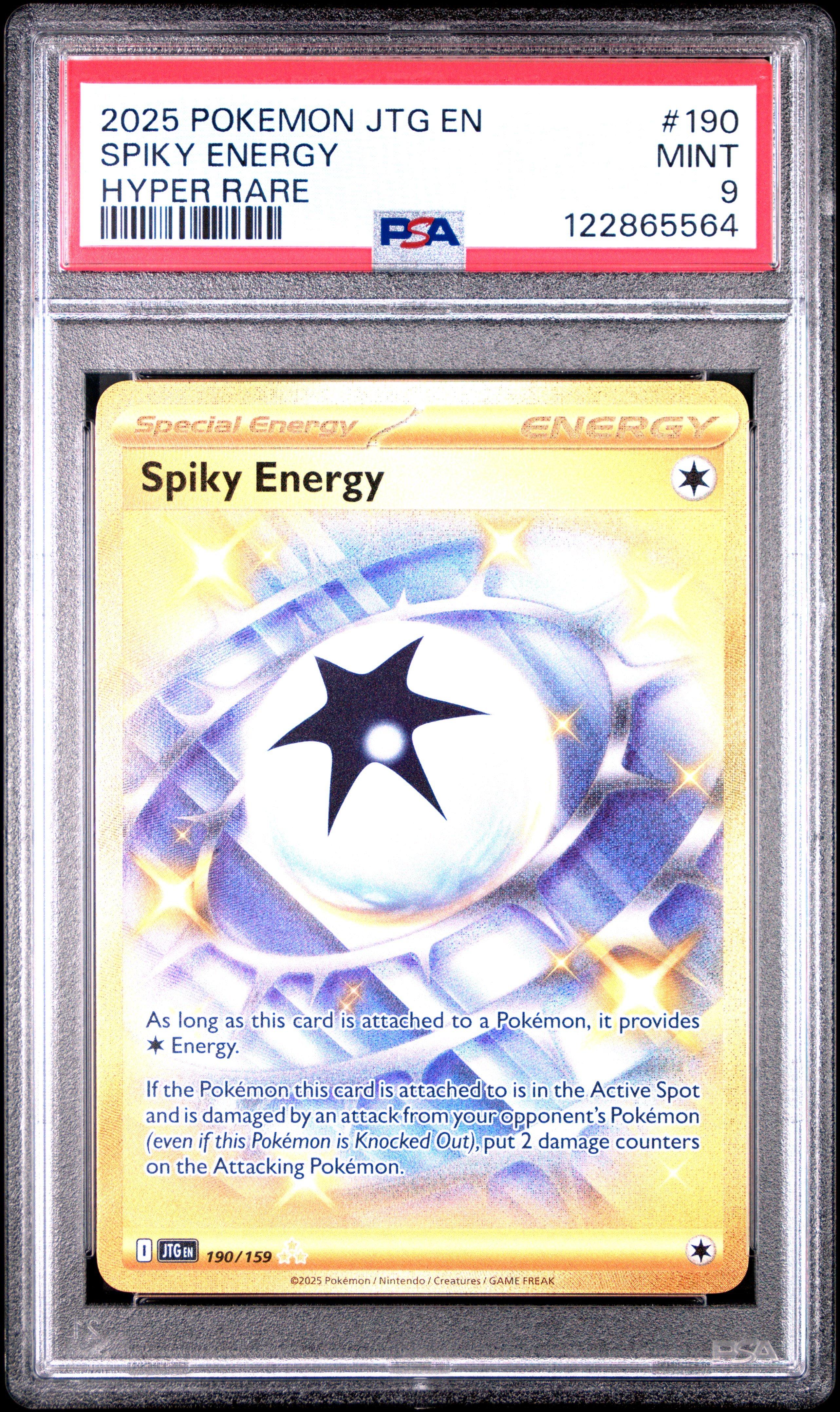 hyper rare energy card Pokemon TCG: Rockets Mewtwo ex 231 SIR + Free Slab Bumper [PSA 10] main image 1