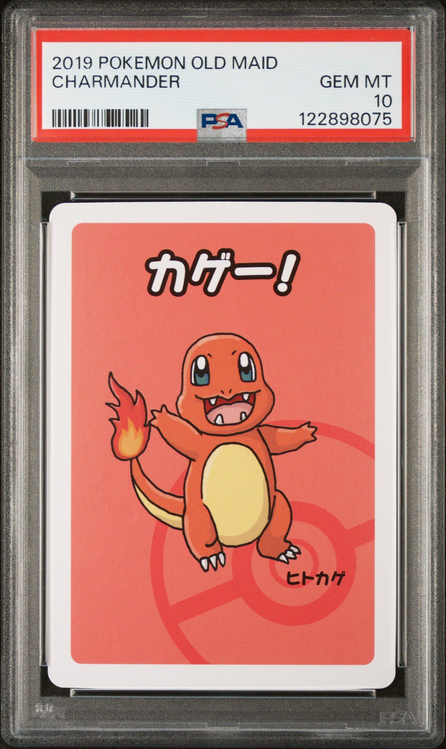 2019 Pokemon Old Maid Charmander PSA 10 Graded Card | GameStop