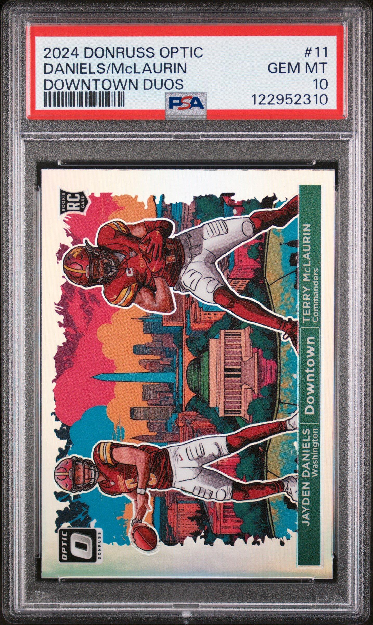 2024 Panini Donruss Optic Downtown Duos 11 Terry Mclaurin/jayden