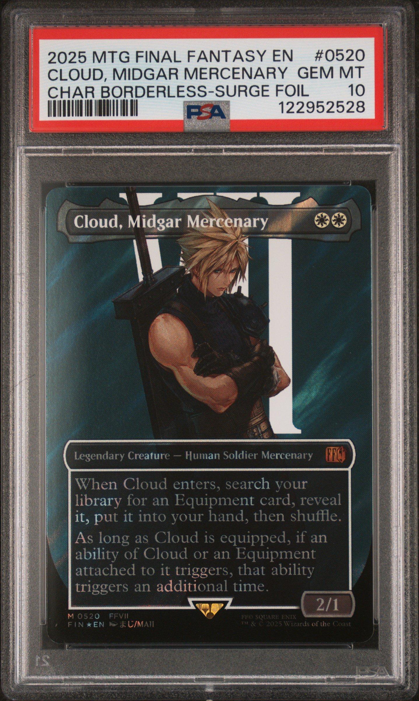 2025 Magic The Gathering Final Fantasy 0520 Cloud