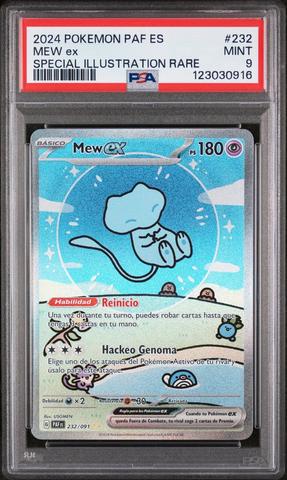 2024 Pokemon Spanish Paf Es-paldean Fates 232 Mew Ex Special