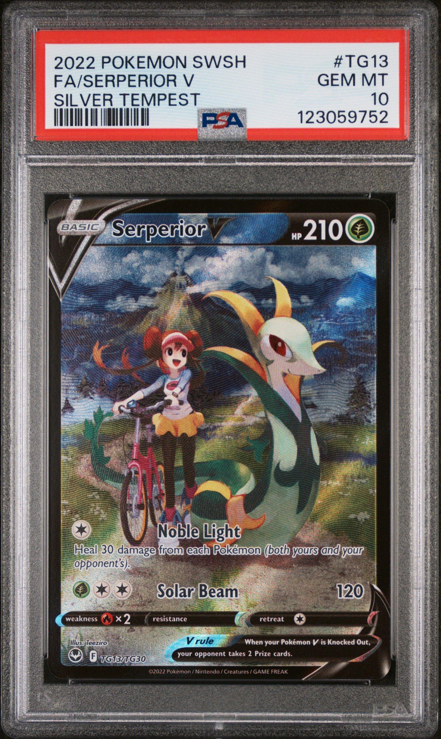 pokemon card serperior VSTAR UR - 172/128 cs5b C Perfect for collectors and enthusiasts. Today's pokemon tcg card of