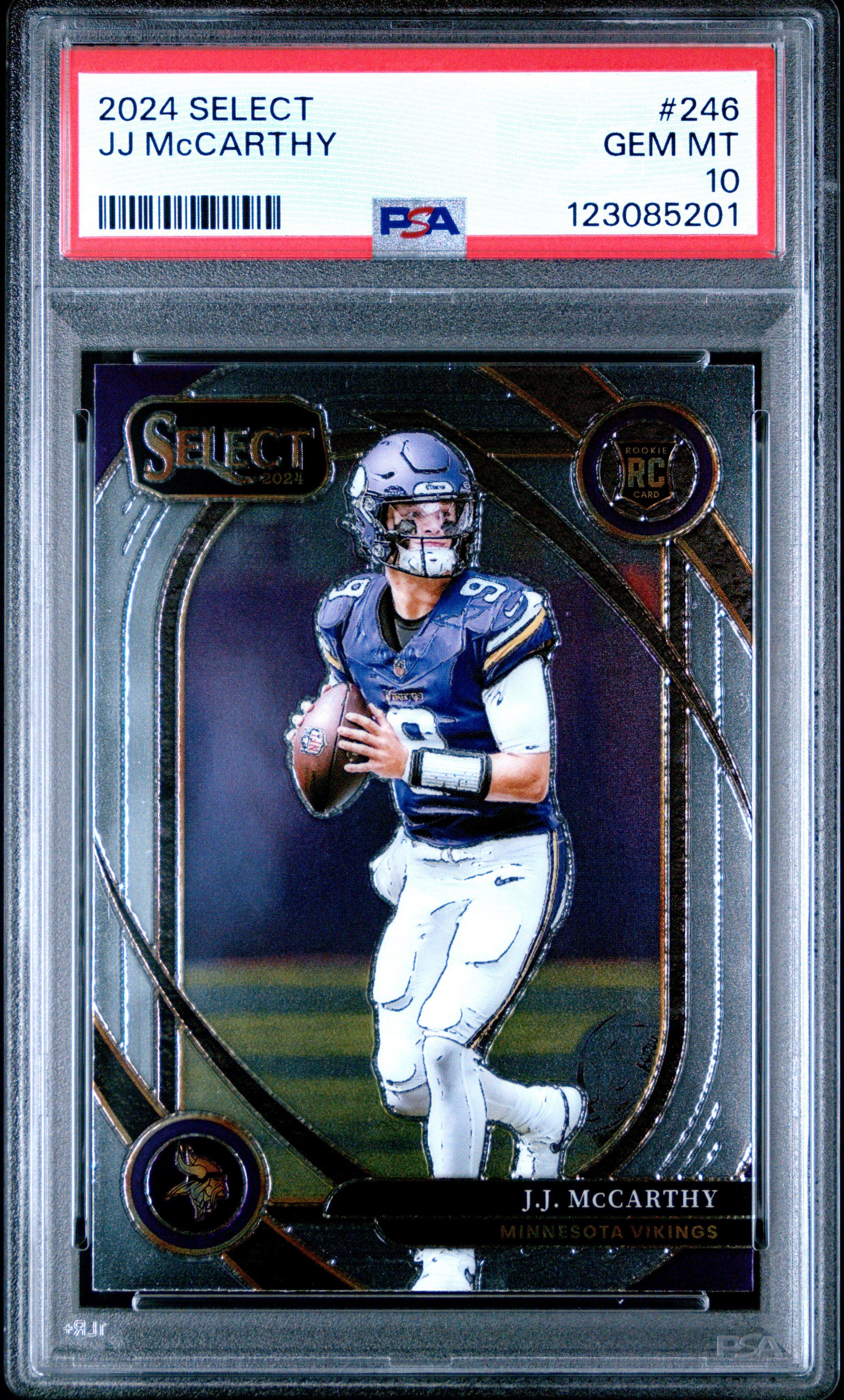 【psa10】ドイツJr.ユース代表 シュナイダー ヴァイス sp 2024 Panini Select 246 Jj Mccarthy PSA 10 Graded Card | GameStop
