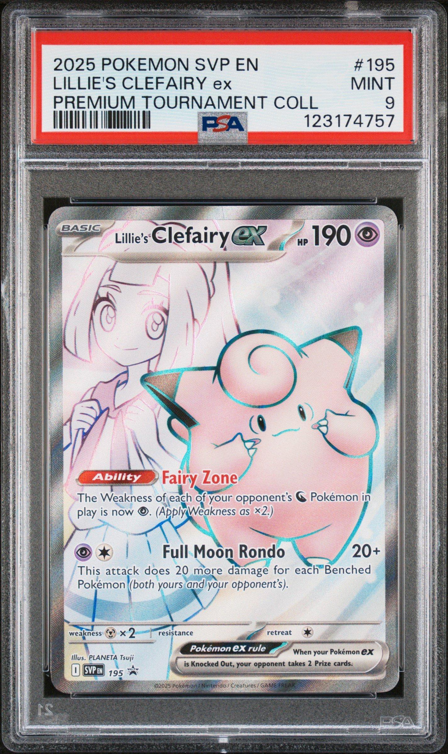 clefairy pokemon card This attack does 10 damage times the number of heads Pokemon - Clefairy 035/165 -