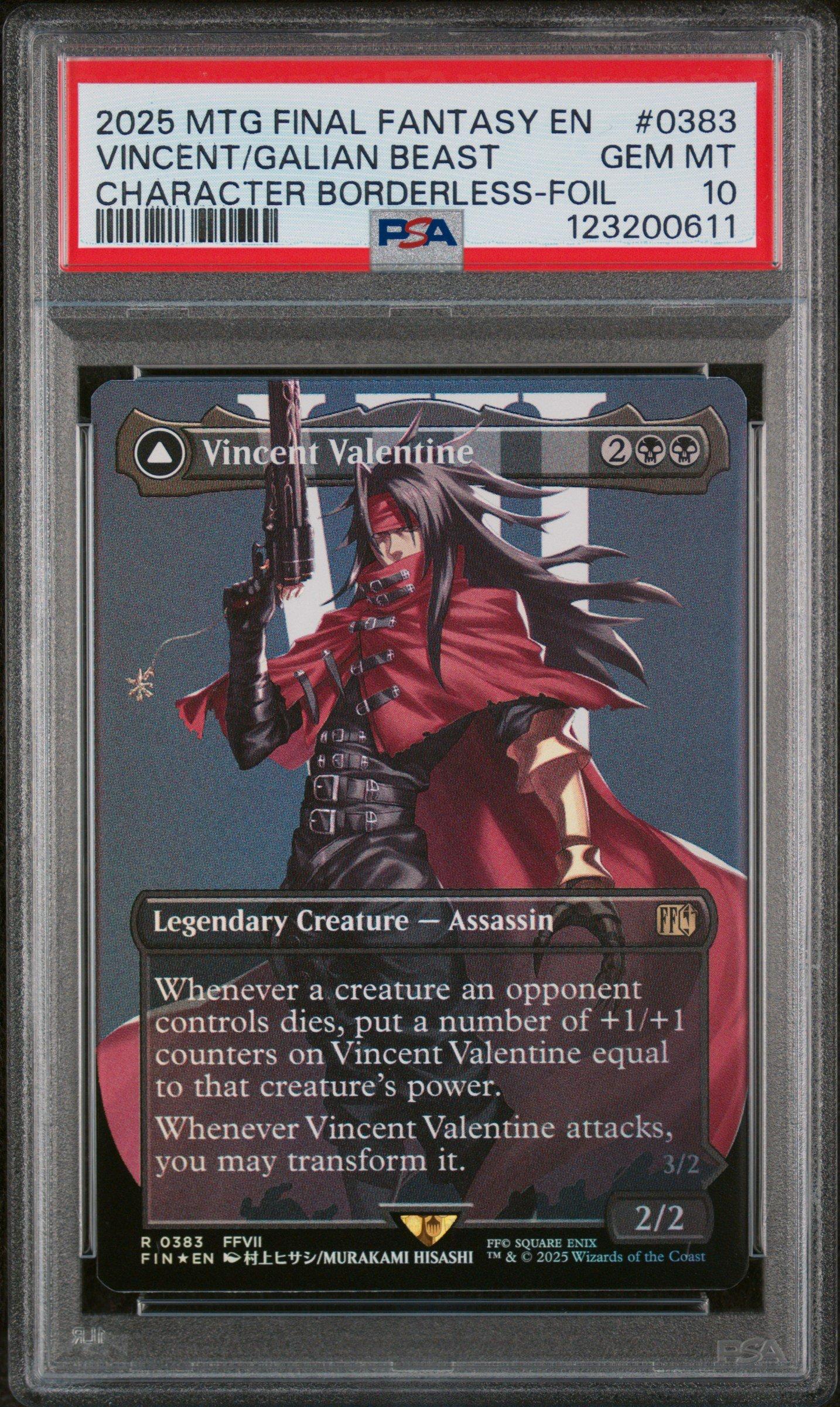 vincent valentine final fantasy mtg // Galian Beast [528] [Borderless] [Character] [FINAL FANTASY] [Surge Foil]  Face to Face Games you may transform it vincent valentine mtg commander deck