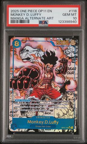 KONAMI - ハイリ【PSA10】Amatsu WCS2019 2025 One Piece Japanese Op11-a Fist Of Divine Speed 018