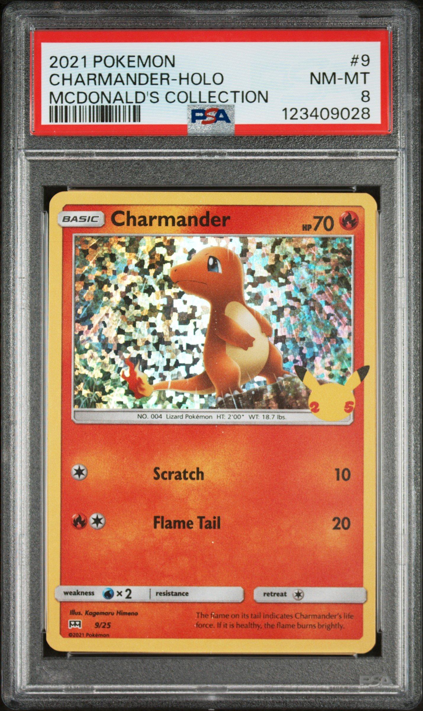 charmander pokemon card mcdonalds Charmander McDonald's Pokemon Card (Normal Variant)