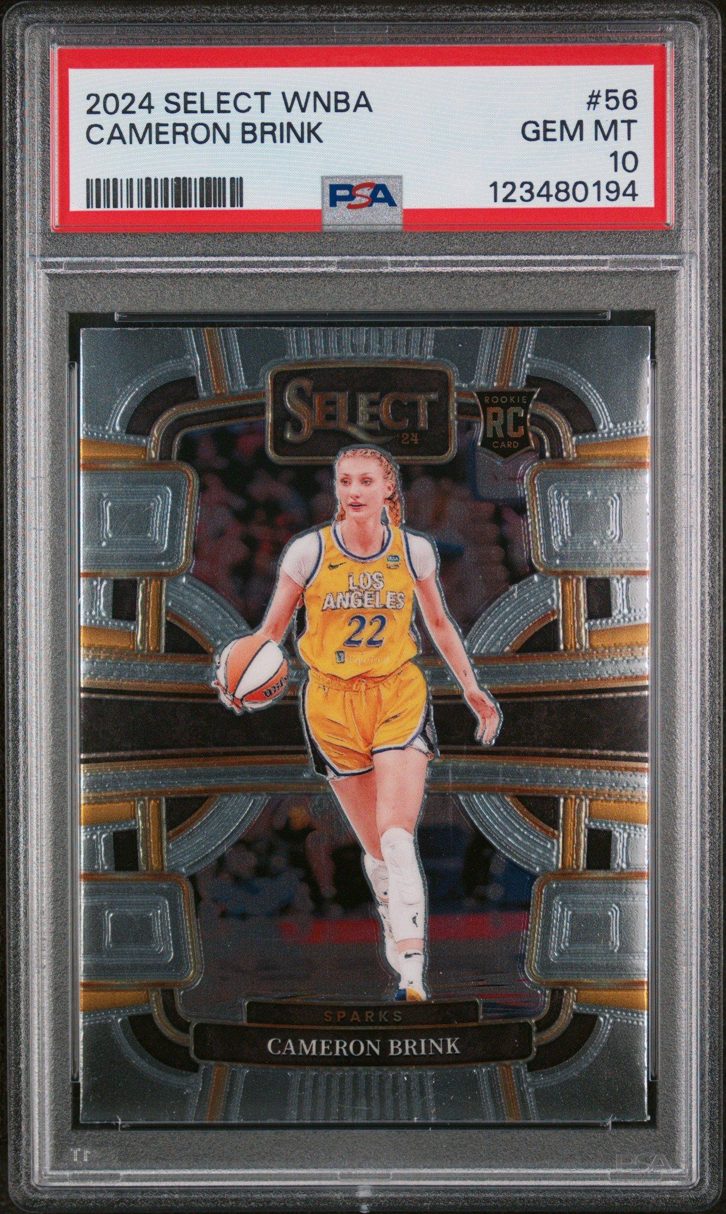 2024 Panini Select Wnba 56 Cameron Brink PSA 10 Graded Card | GameStop