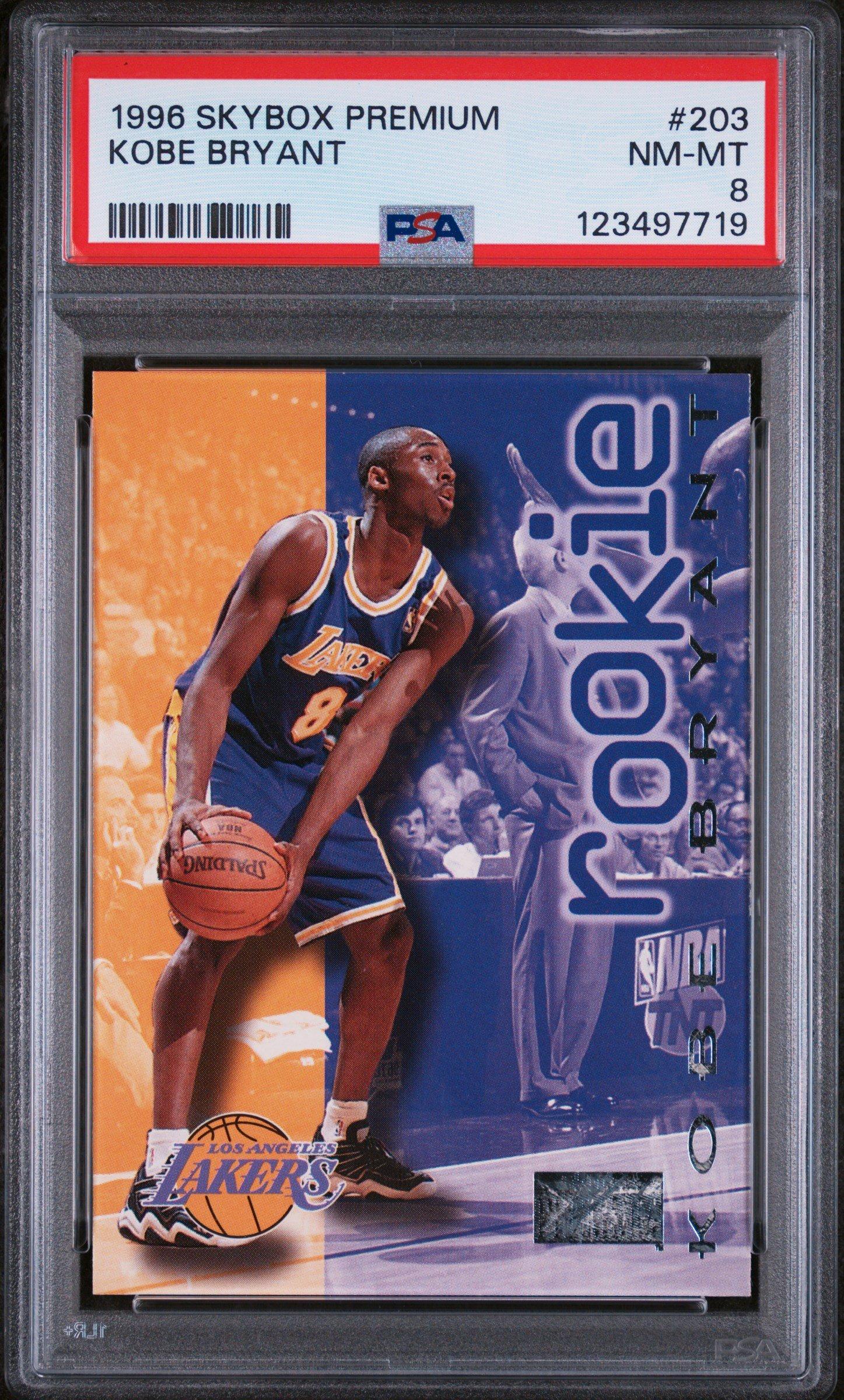 1996 Skybox Premium 203 Kobe Bryant PSA 8 Graded Card | GameStop