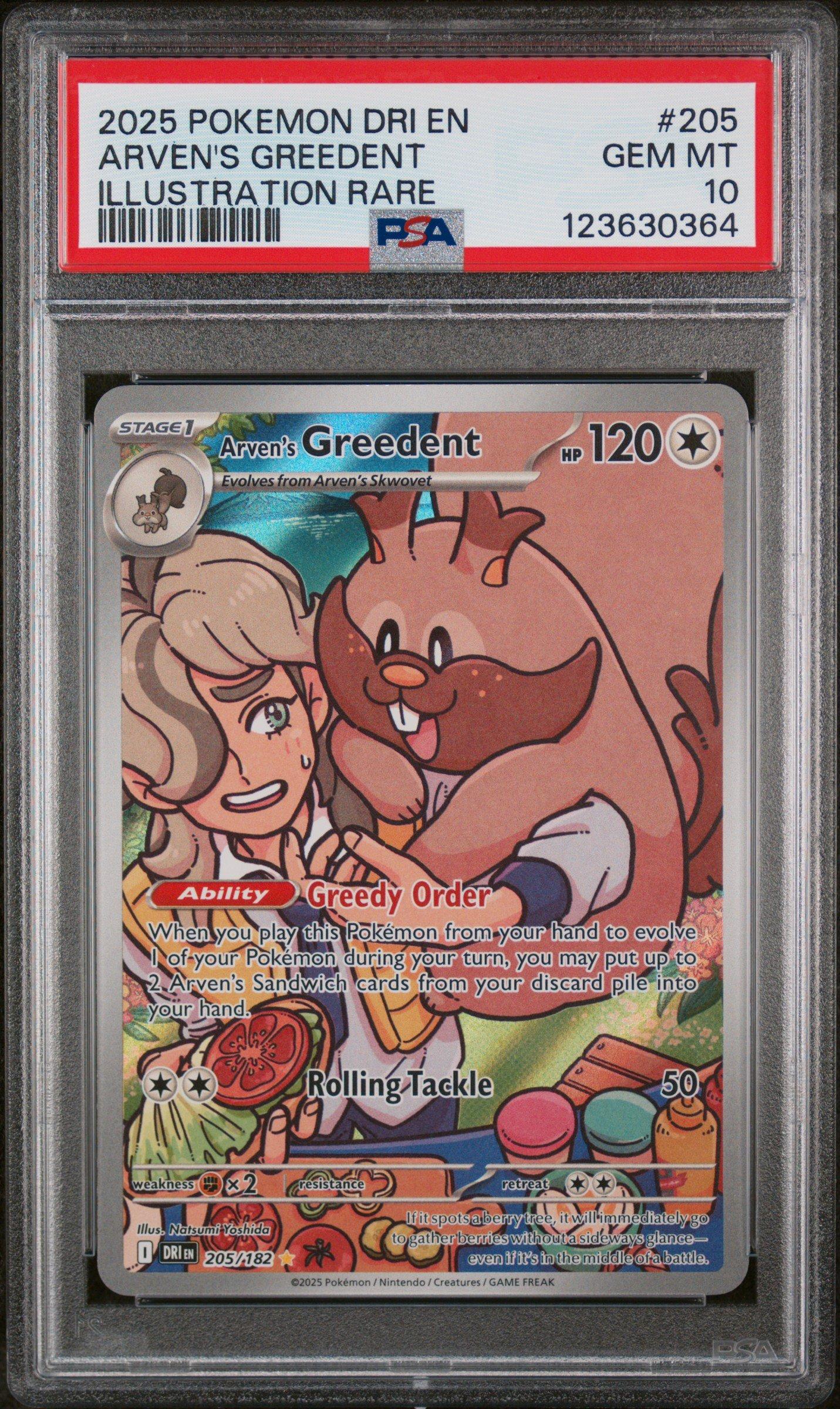 ポケモンカードゲーム PSA10Gundam Ran & Tiffa #094 8335 PSA 10 Will's Girafarig 078/141 vs-Series 2001 Pokemon Card